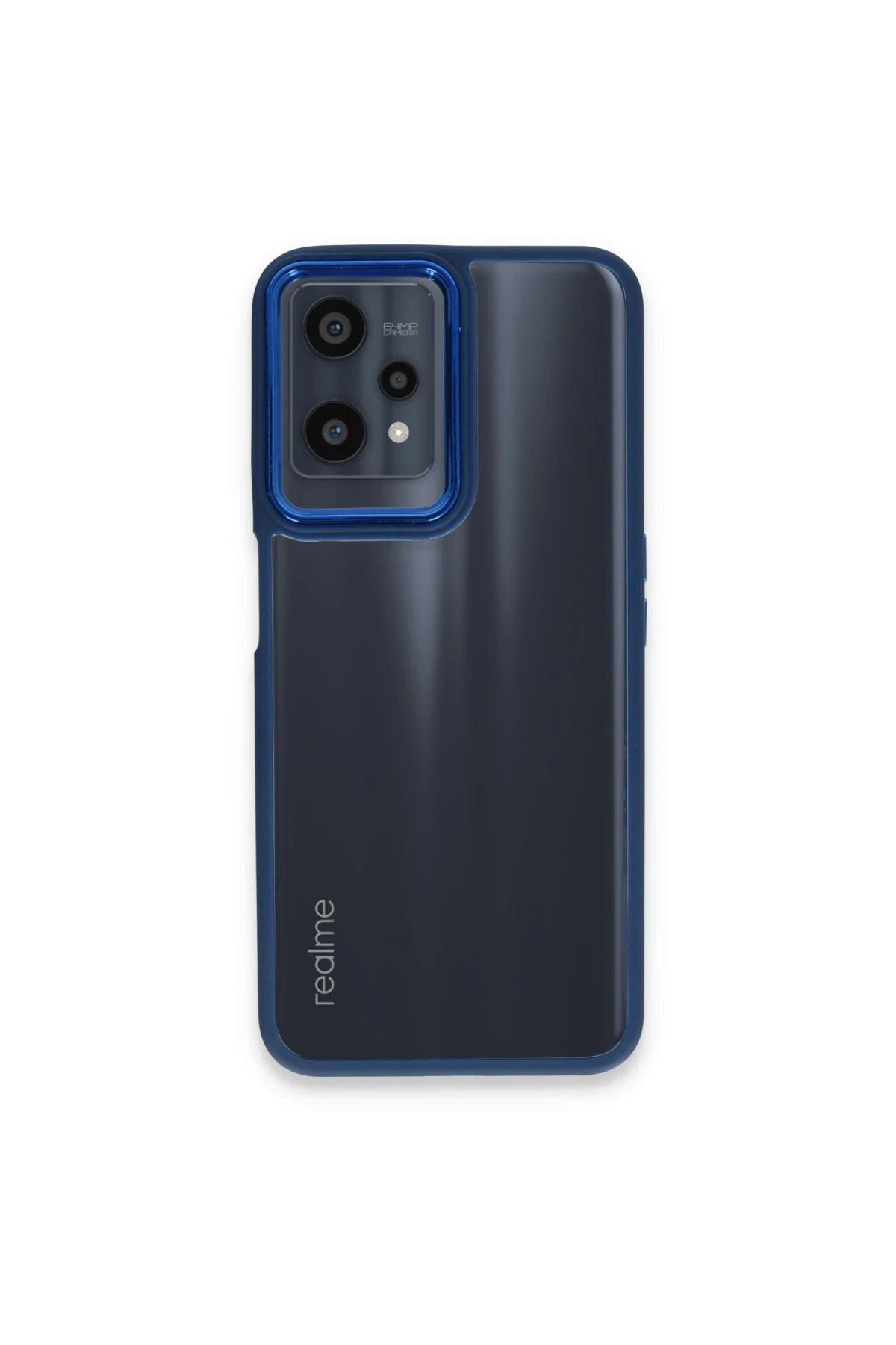CepteToptan Newface Realme 9 Pro 5G Kılıf Dora Kapak - Mavi