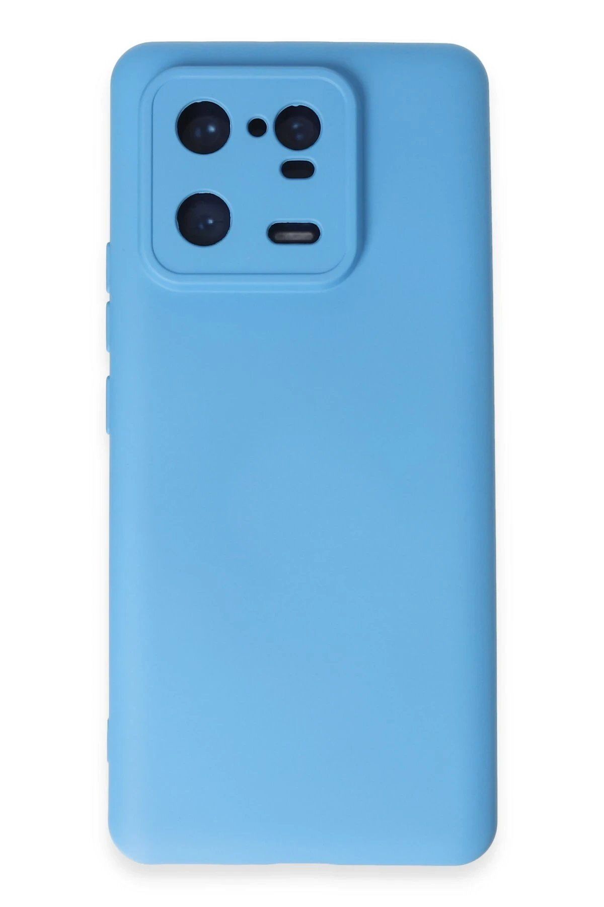 CepteToptan Newface Xiaomi Mi 13 Pro Kılıf Nano içi Kadife Silikon - Mavi