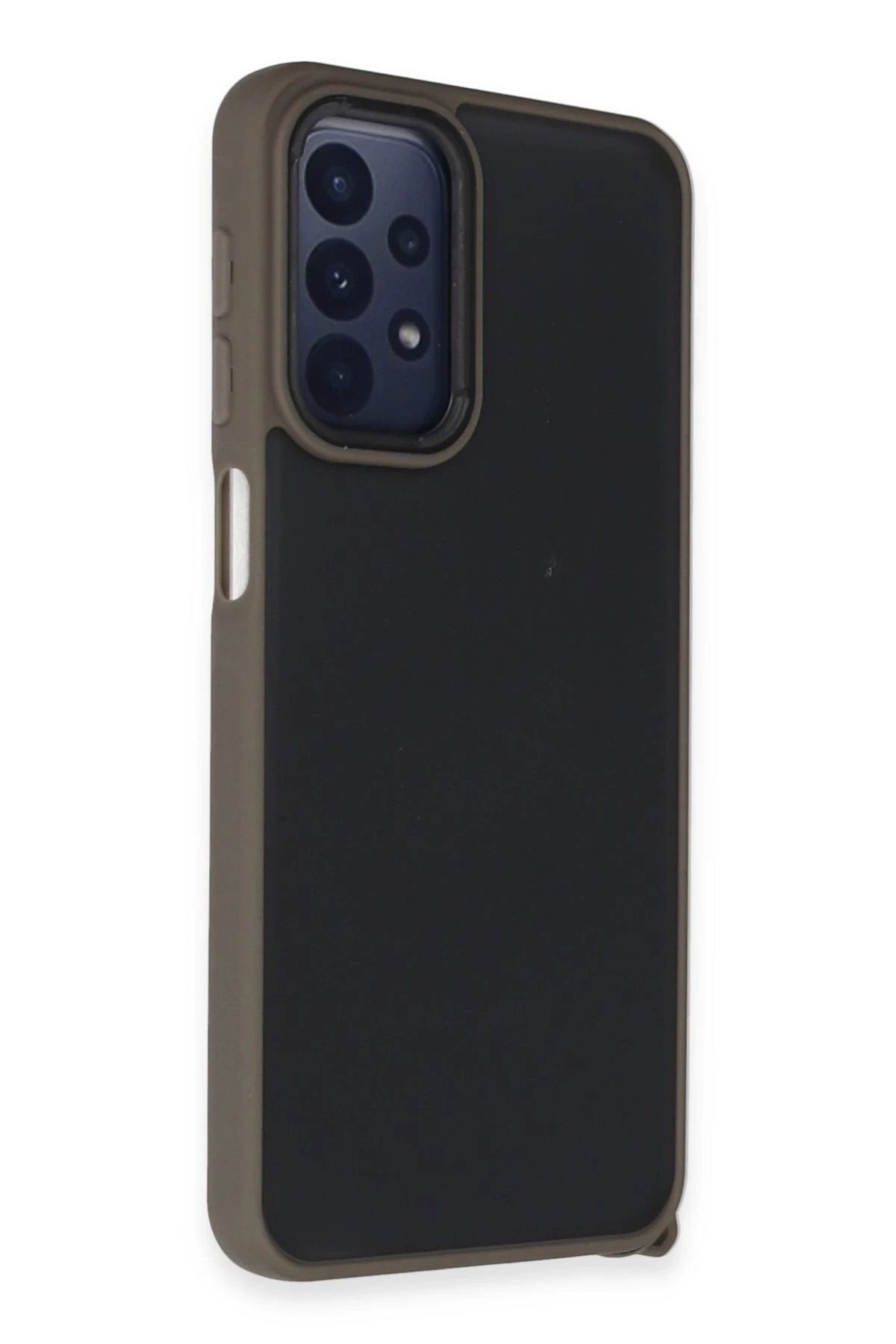 Toptan Bulurum Newface Samsung Galaxy A53 5G Kılıf Elegant Kapak - Titan Gri