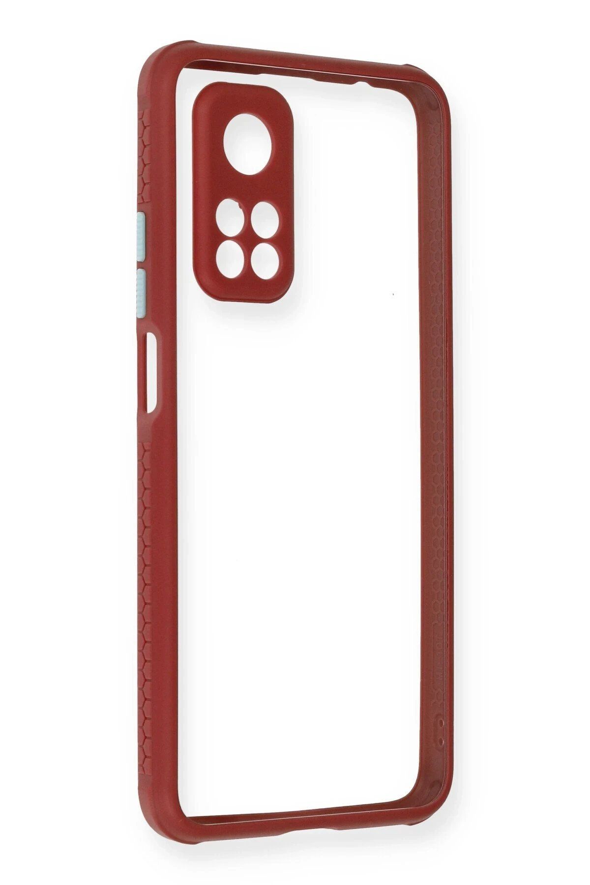 CepteToptan Newface Xiaomi Mi 10T Pro Kılıf Miami Şeffaf Silikon - Fuşya