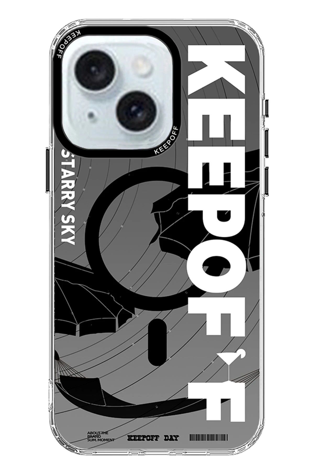Balesso Keep Off Iphone 15 Summer Travel Magsafe Kapak - Starry Night