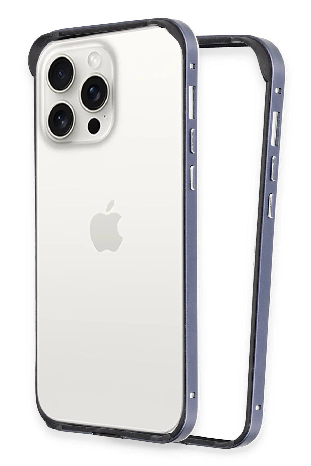 CepteToptan Joko iPhone 15 Pro Land Bumper Koruma Kapak - Lacivert