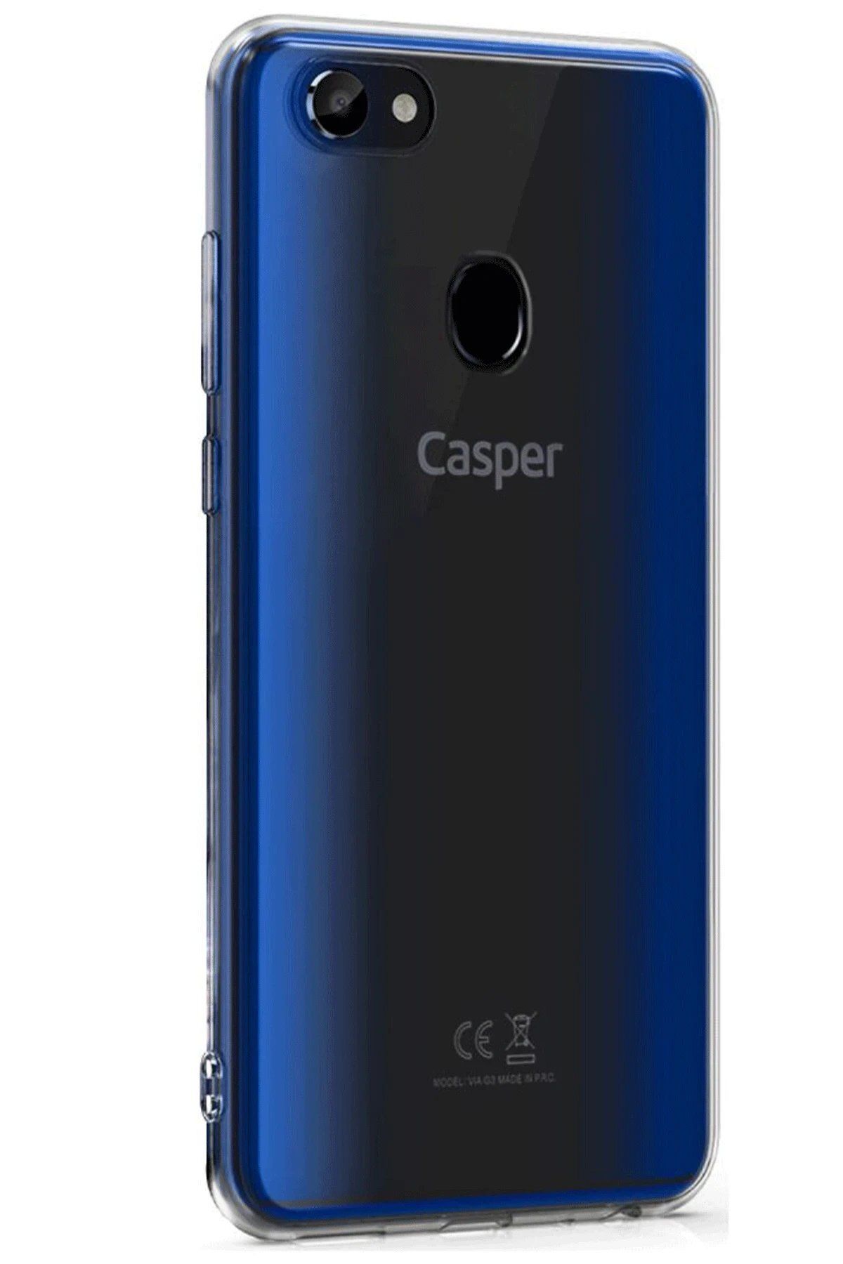 ENEFENDİ Newface Casper Via G3 Kılıf Lüx Şeffaf Silikon