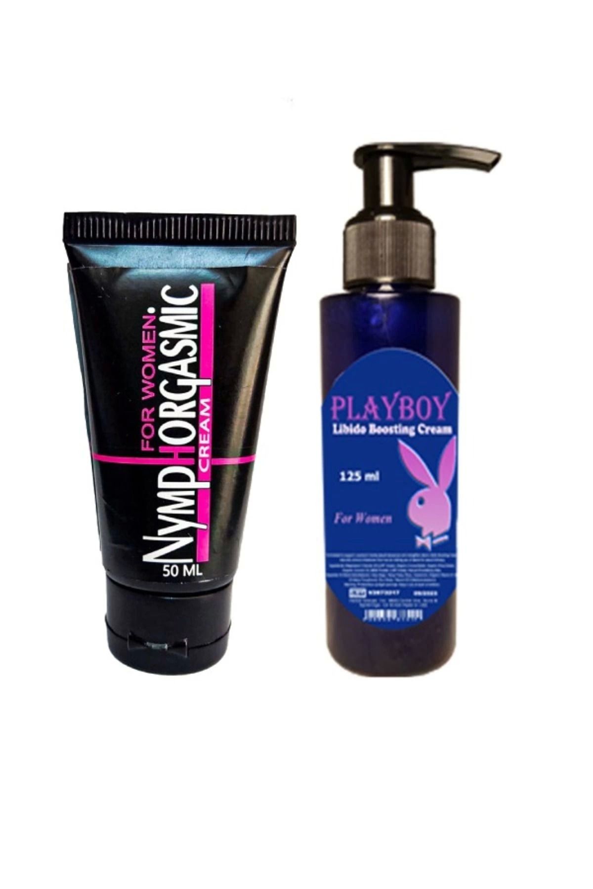 DENİZBİLİŞİM For Women Vajinal Krem 50 Ml + Playboy Kadınlara Özel Libido Boosting Cream 125 Ml