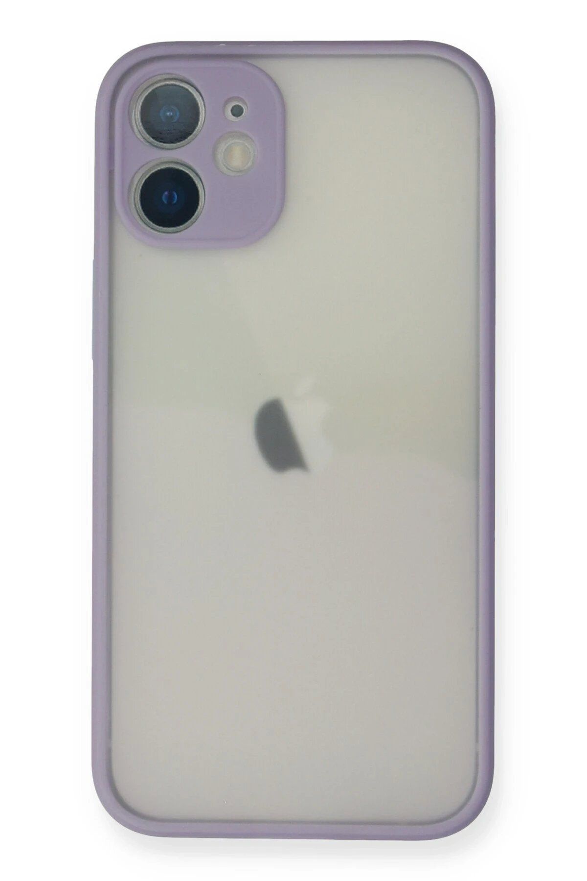 CepteToptan Newface iPhone 11 Pro Max Kılıf Montreal Silikon Kapak - Mor