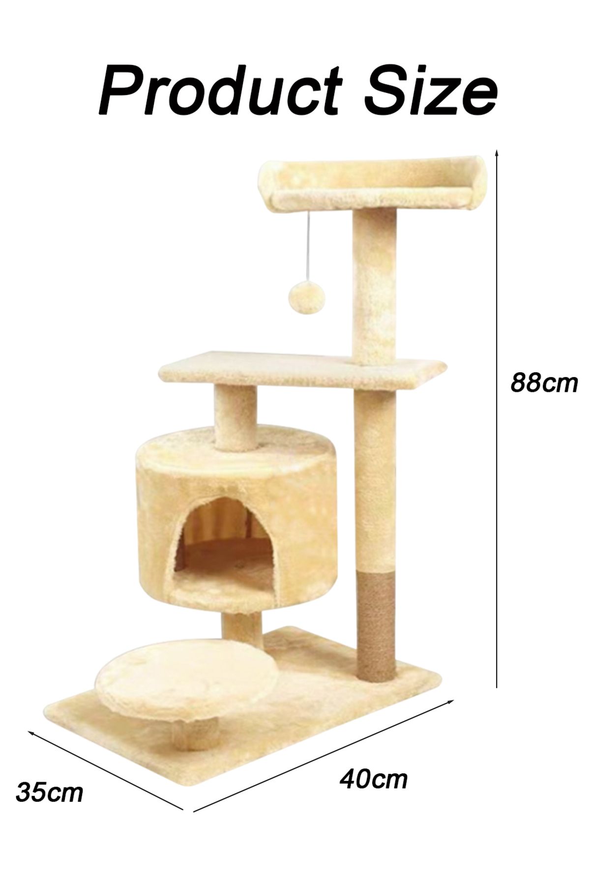 KidLe-Cat Climbing Frame Cat Tree Kitten Tower for Kittens 2