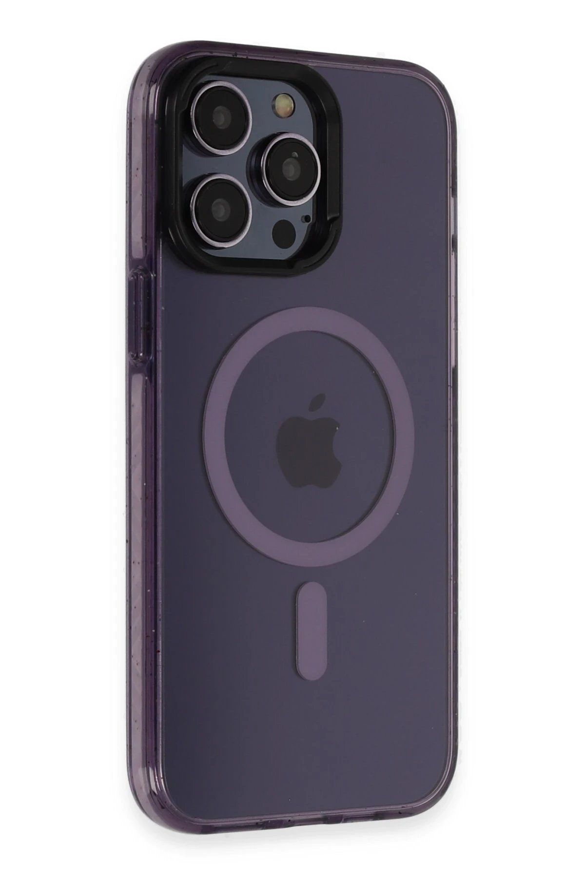 CepteToptan Joko iPhone 14 Pro Kılıf Tigra Magsafe Kapak - Derin Mor