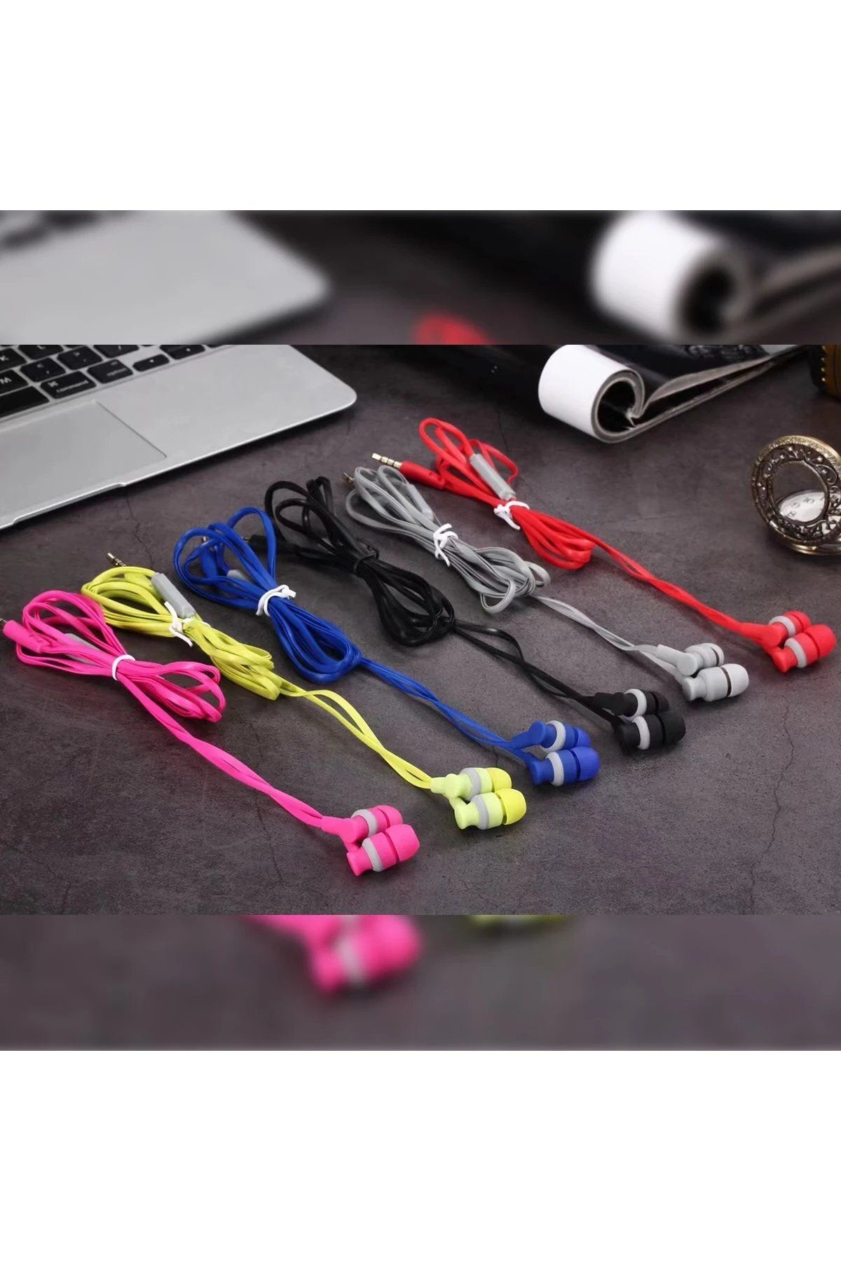 CepteToptan Karler Bass KR-204 Kablolu Kulaklık - Yeşil