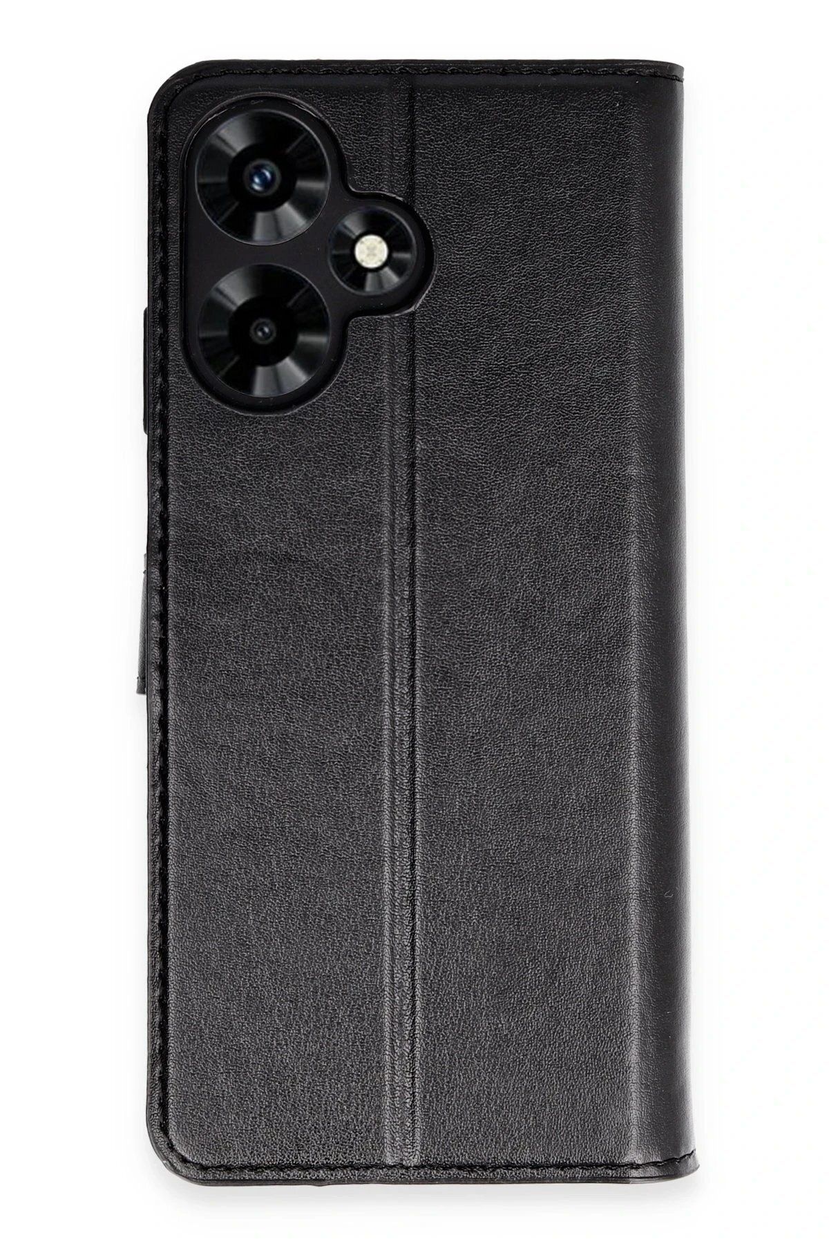 CepteToptan Newface İnfinix Hot 30 4G Kılıf Trend S Plus Kapaklı Kılıf - Siyah