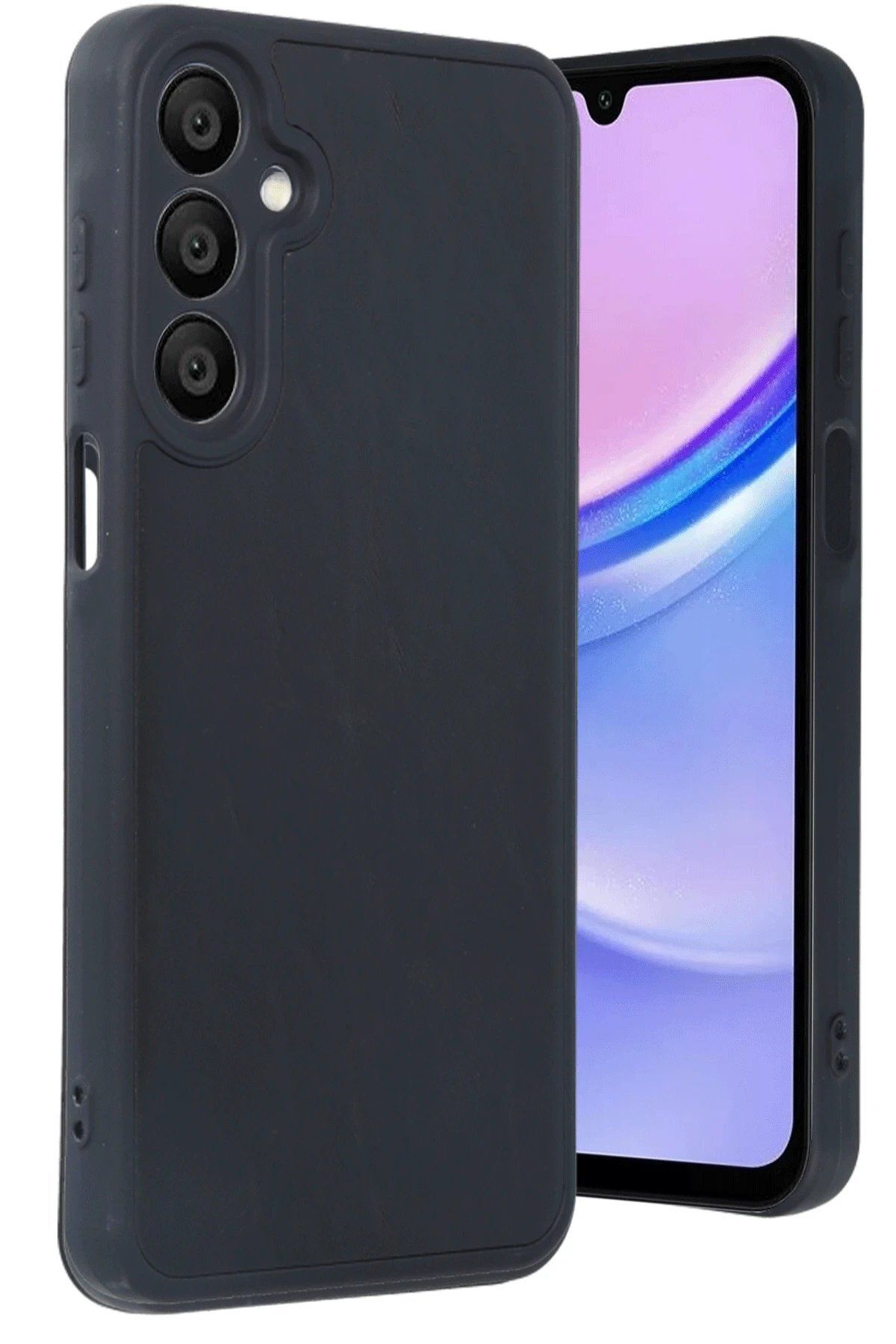 CepteToptan Newface Samsung Galaxy A16 5G Kılıf Aras Deri Kapak - Siyah