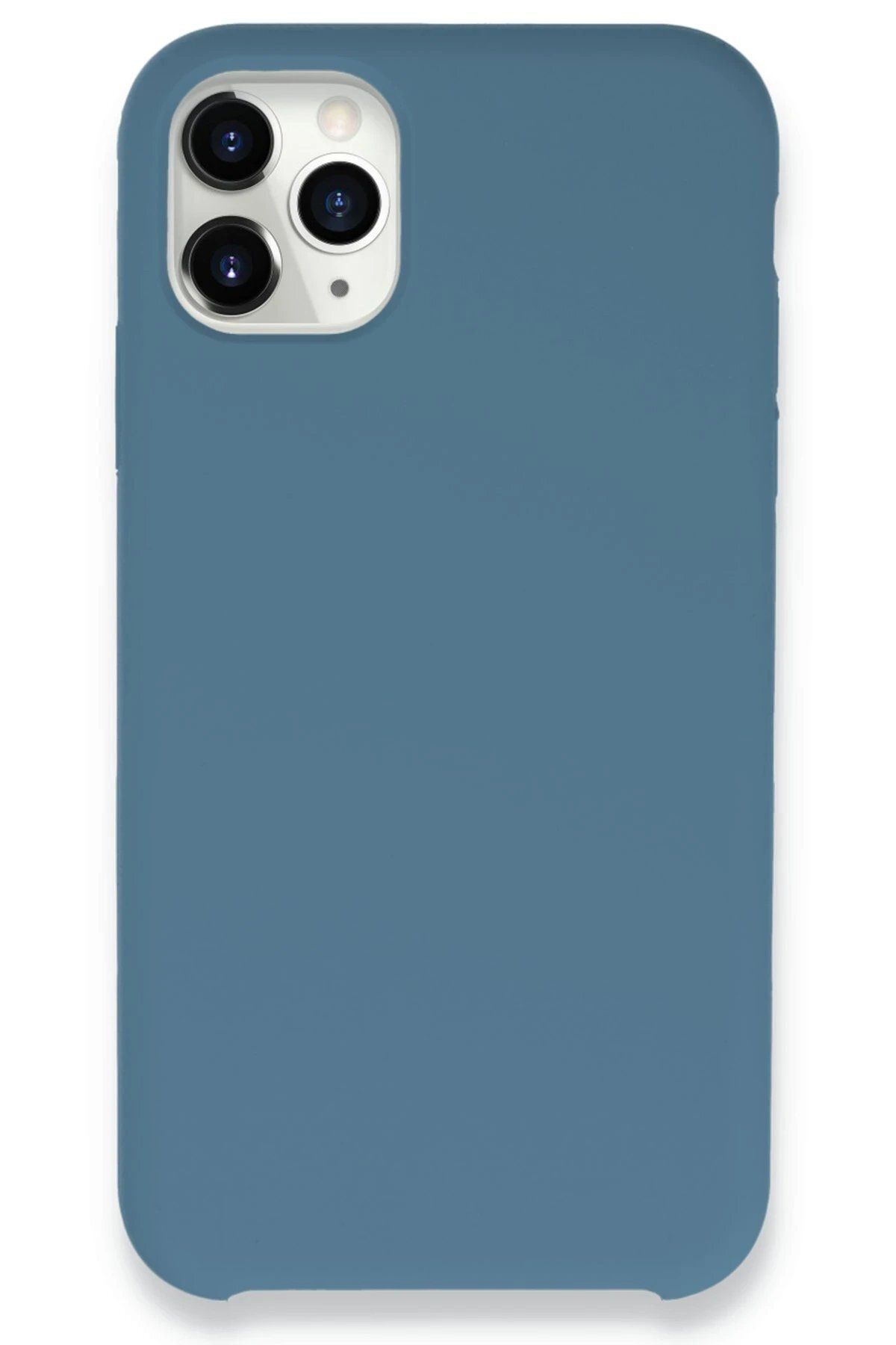 CepteToptan Newface iPhone 11 Pro Kılıf Lansman Legant Silikon - Açık Mavi