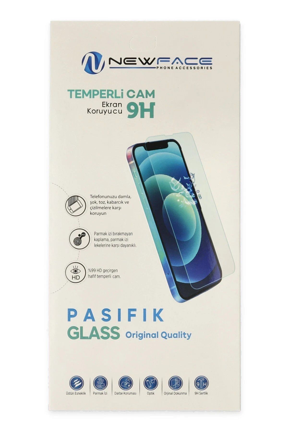CepteToptan Newface İnfinix Note 30 Pro 4G Pasifik Cam Ekran Koruyucu
