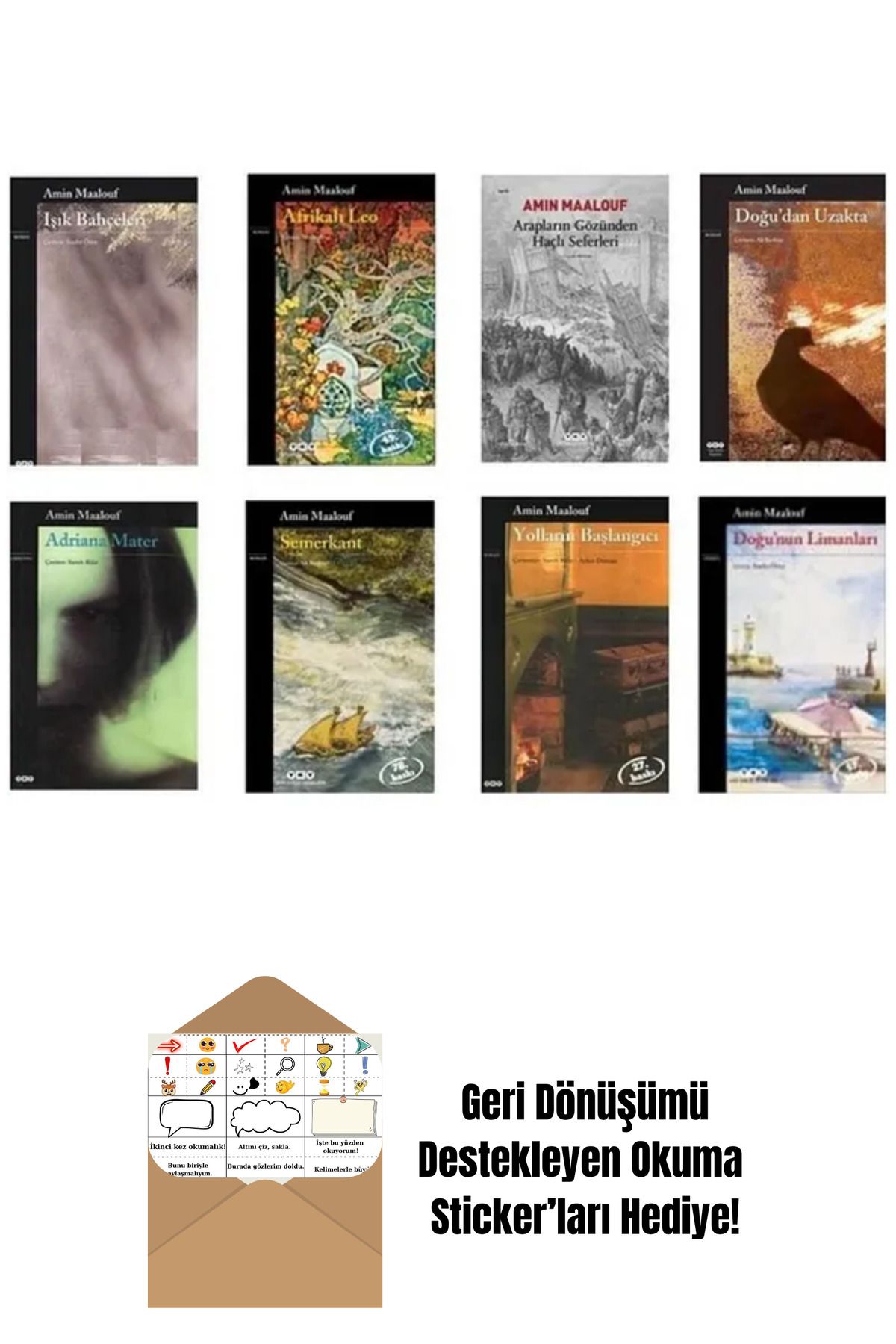 Yapı Kredi Yayınları Harry Potter Evreni 6 Kitap Set + Okuma Sticker'ları