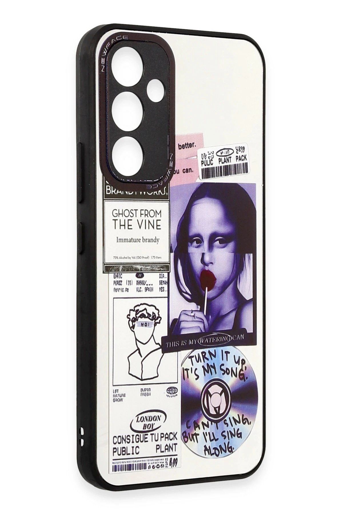 CepteToptan Newface Samsung Galaxy A54 5G Kılıf Mirror Desenli Kapak - Mirror - 2