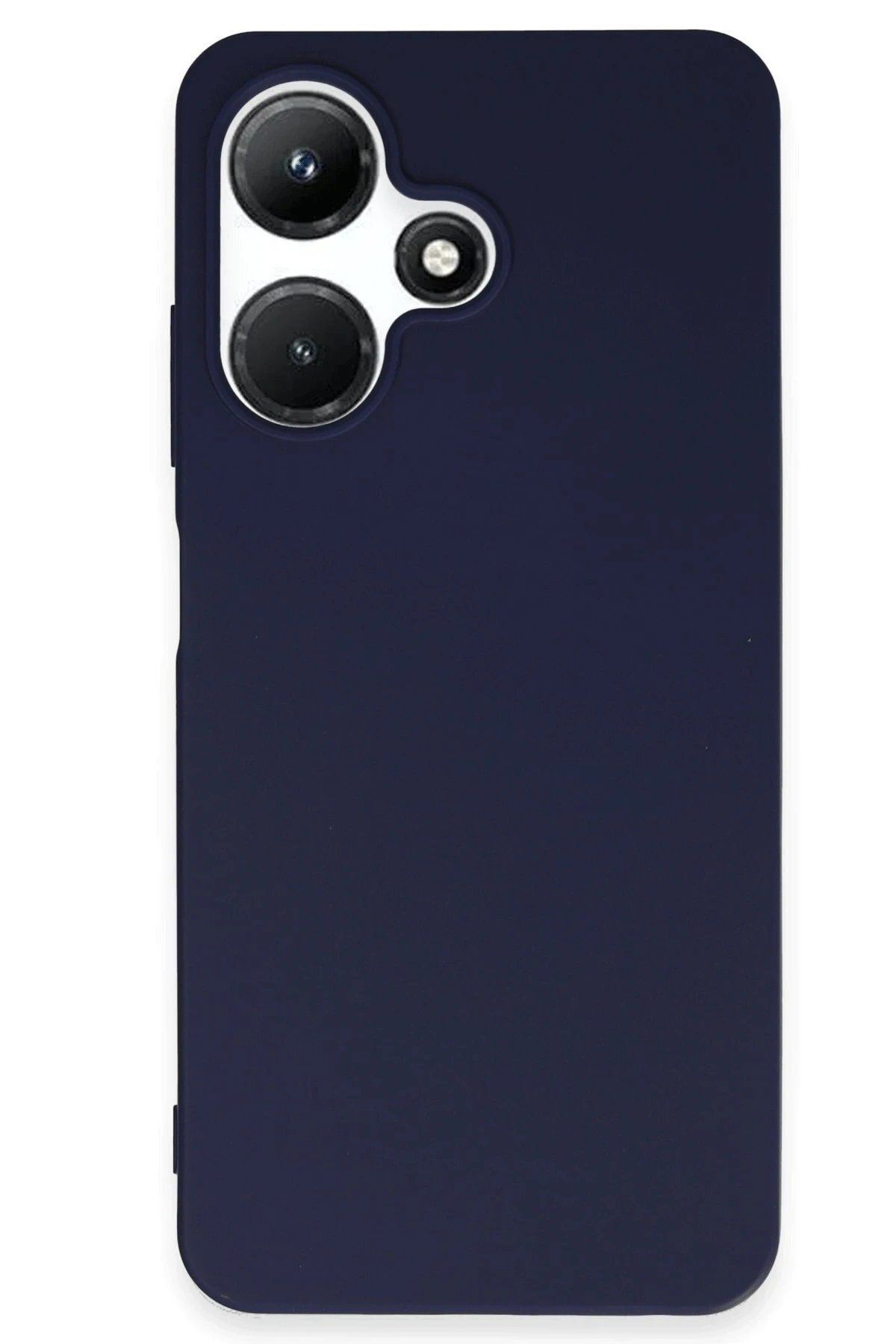 CepteToptan Newface İnfinix Hot 30i Kılıf First Silikon - Lacivert