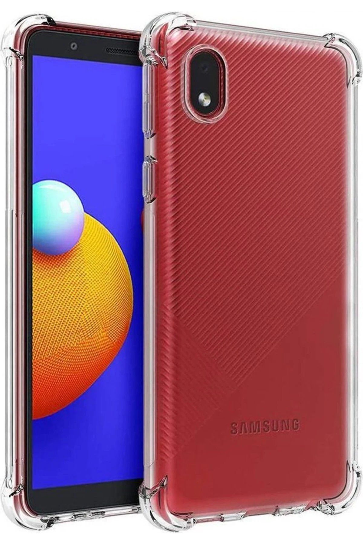 CepteToptan Newface Samsung Galaxy A01 Core Kılıf Olex Tpu Silikon