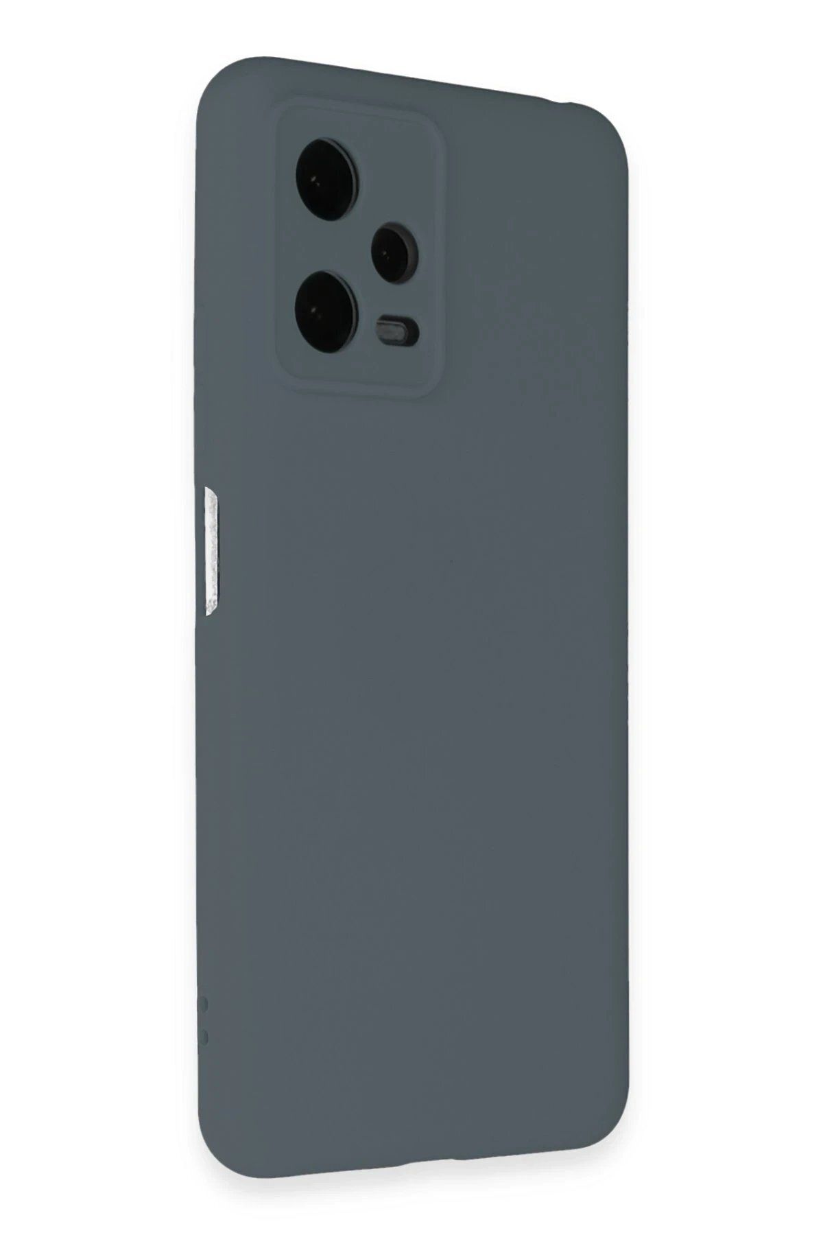 CepteToptan Newface Xiaomi Redmi Note 12 Pro 5G Kılıf Nano içi Kadife Silikon - Gri