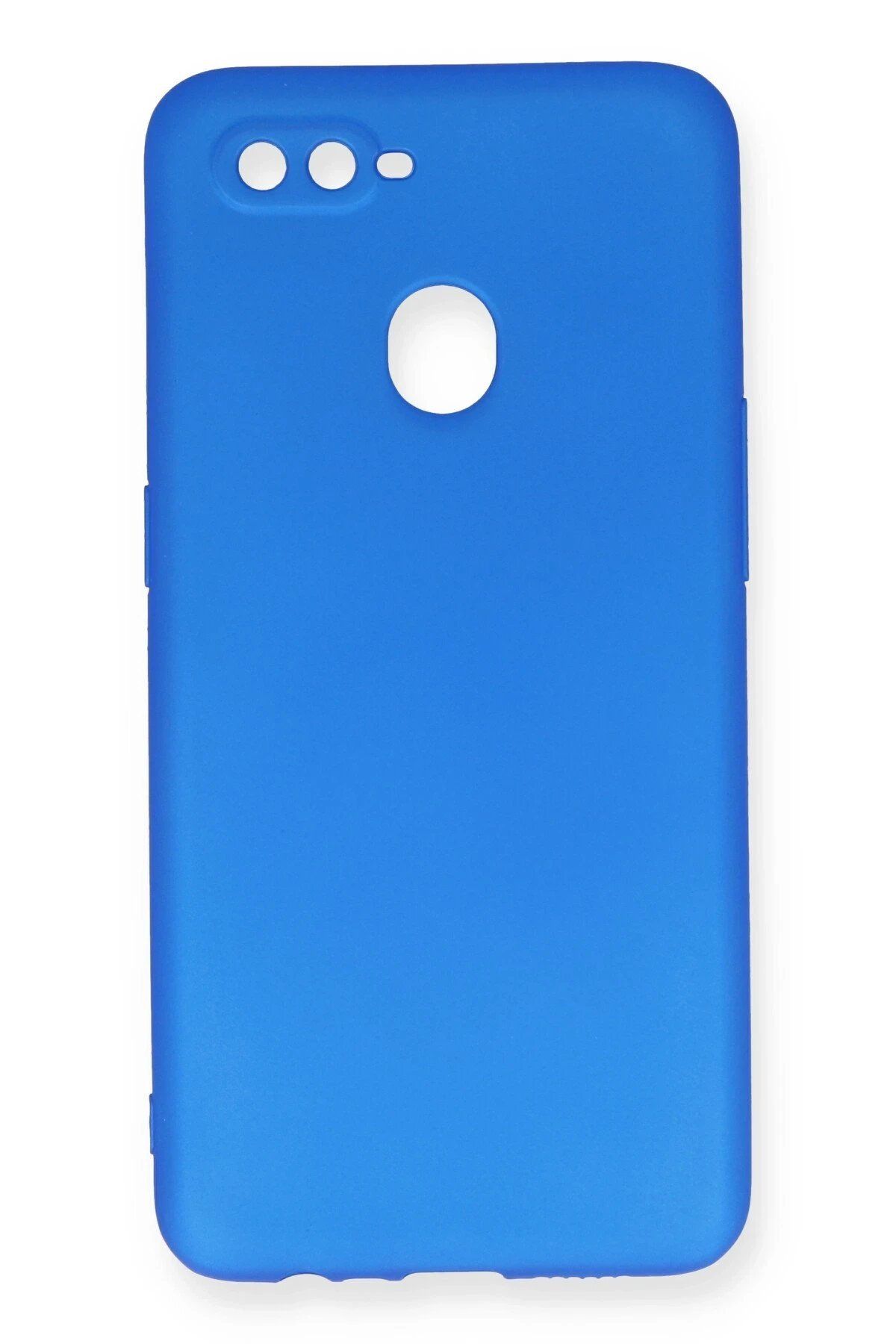 BIGBOYCL Oppo A12 Kılıf First Silikon - Mavi – Darbe Koruma