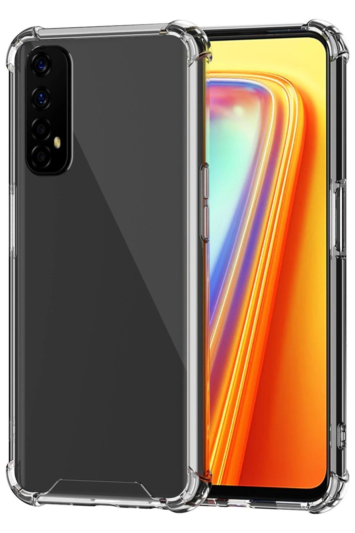 nerede bulurum Newface Realme 7 Kılıf Olex Tpu Silikon - Şeffaf