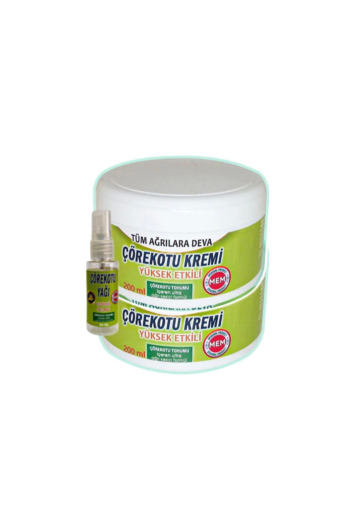 ÖYKÜ VE YİĞİT Çörek Otu Agrilara Bakım Kremi 2x200 ml+30 ml Çörek Otu Yağı ile