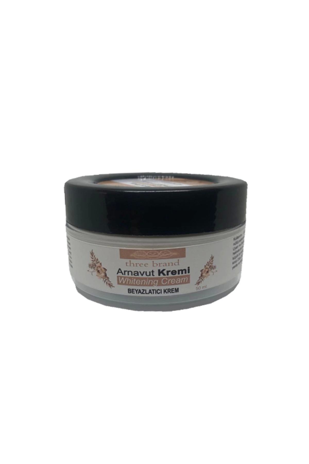 ÖYKÜ VE YİĞİT Three Brand Whitens Cream Cilt Tonu Beyazlatıcı Renk Açıcı Arnavut Kremi 50ML