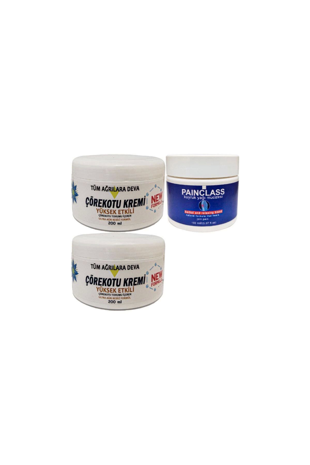 ÖYKÜ VE YİĞİT Çörek Otu Kremi XL Boy Agrilar İçin 2x200 ml+150 ml PainClass Kuyruk Yağı Kremi