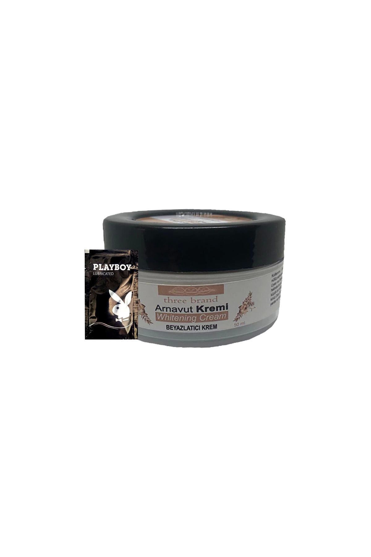 MT29 GİYİM Arnavut Kremi 50 ml Cilt Renk Açıcı Masaj Bakım Kremi 1 adet Jel ile