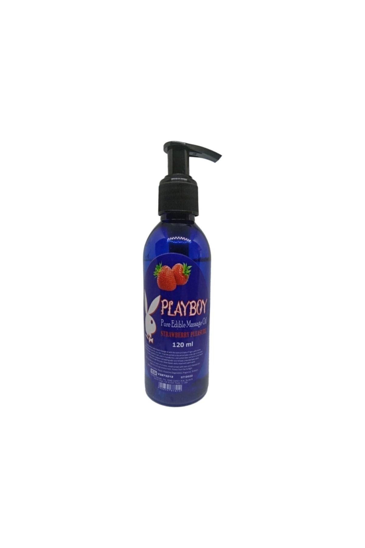 KAKTÜS JACK Pure Edible Massage Oil 120ml Çilek Aromalı Masaj Yağı