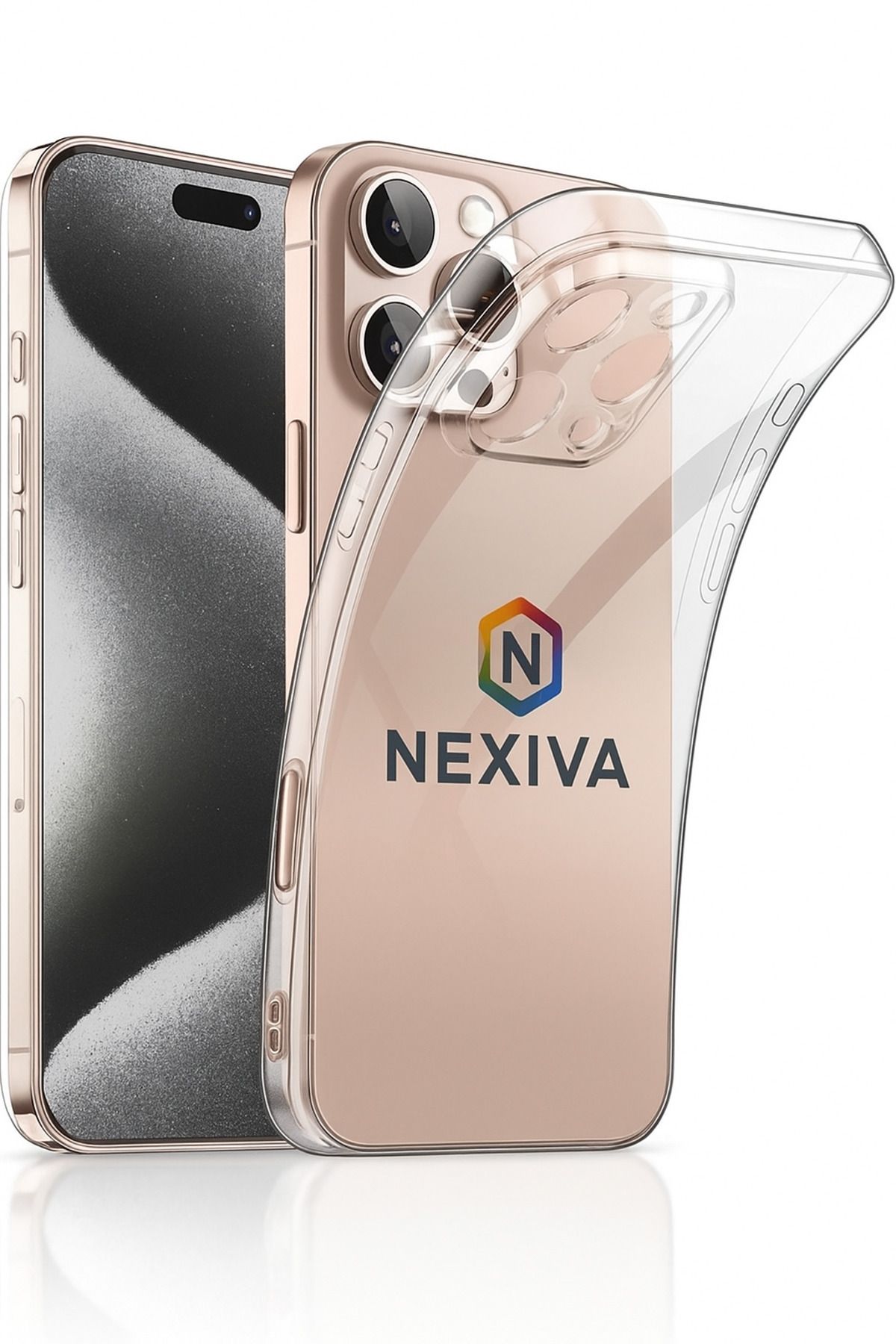 nexiva 16 Pro Şeffaf Sert Mika Kılıf