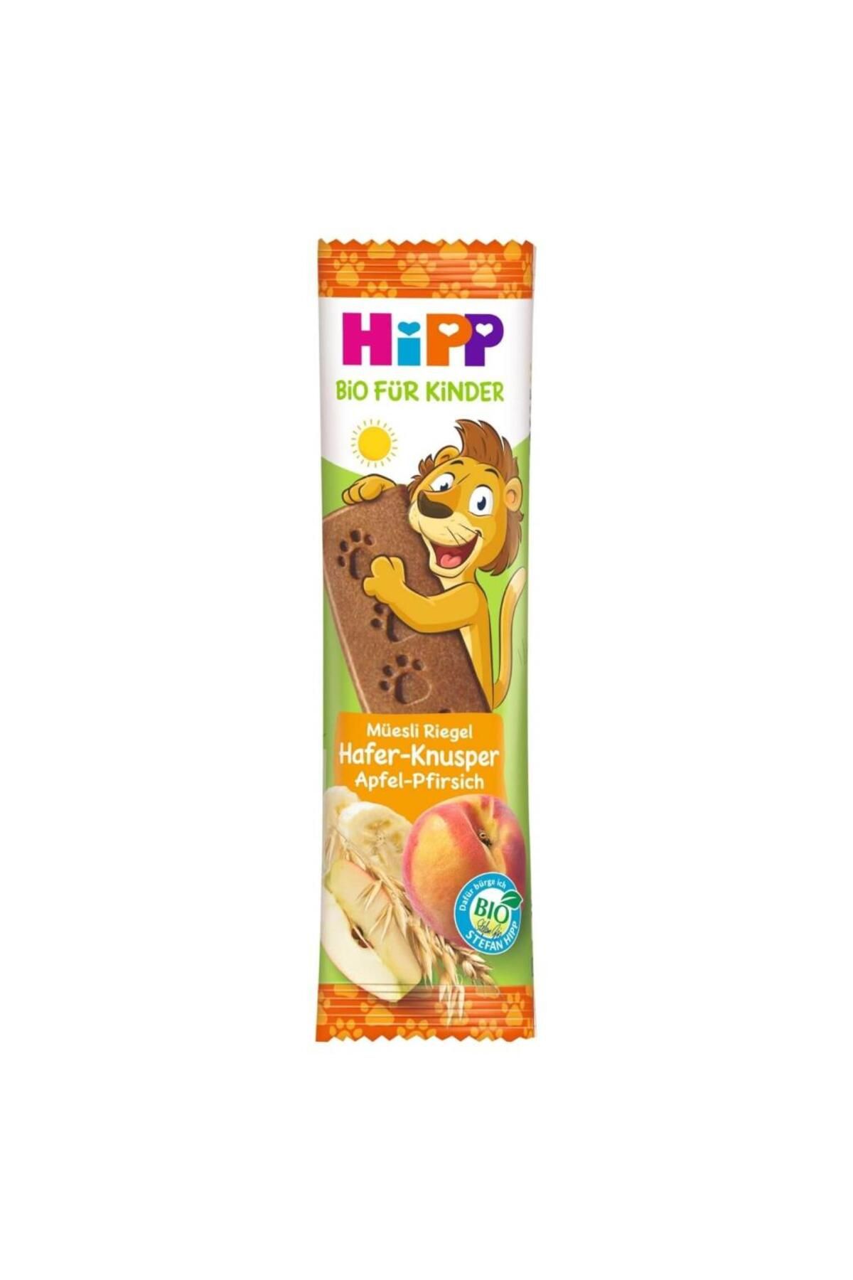 MR RZN STORE Hipp Organik Şeftali ve Elmalı Meyve Barı 20 Gr