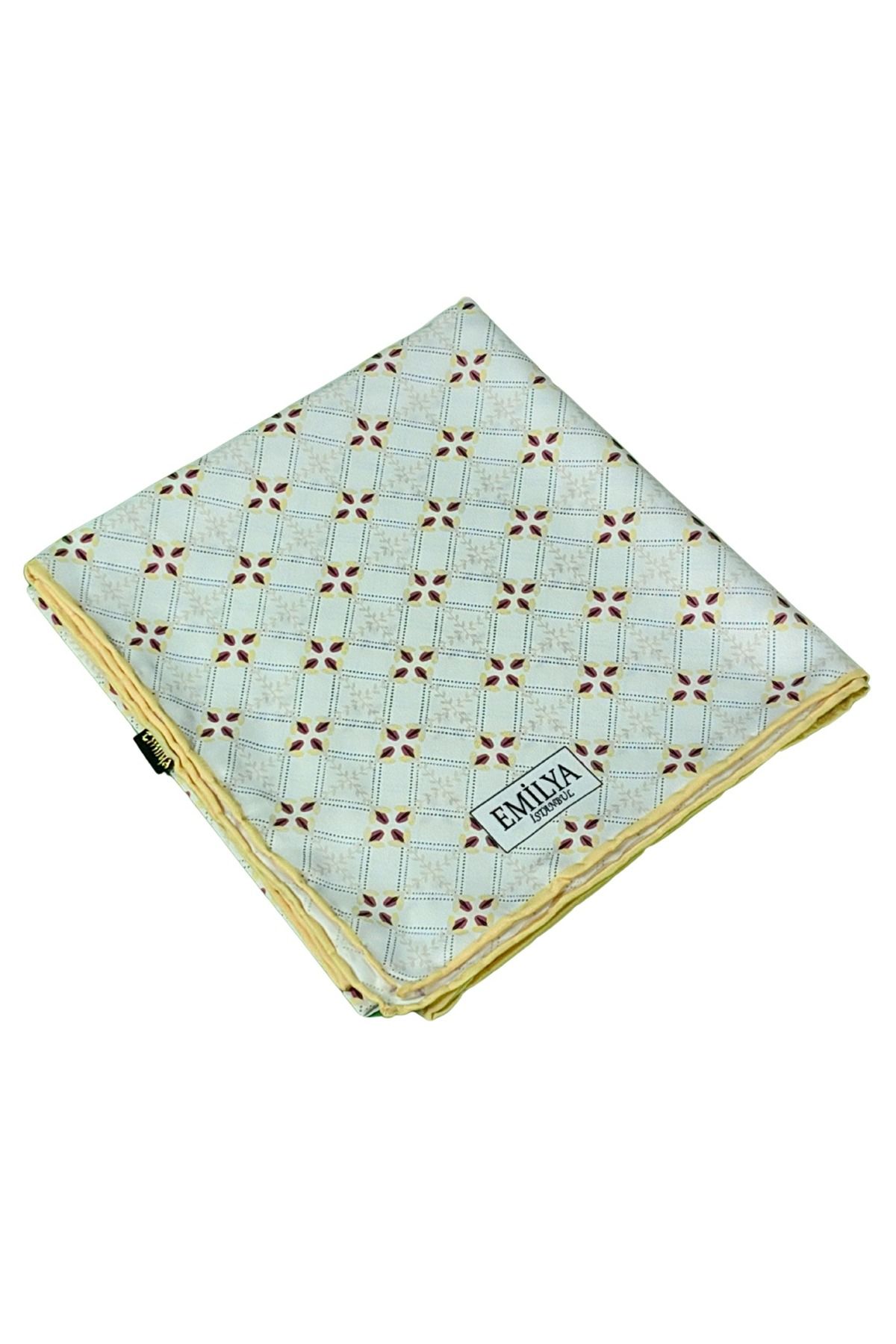 mim eşarp Emilya Rayon Desenli Eşarp 90x90 cm