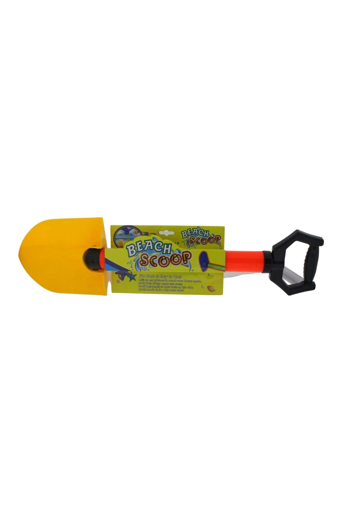 gizmurstore Kırmızı Su Pompalı Sarı Kürek