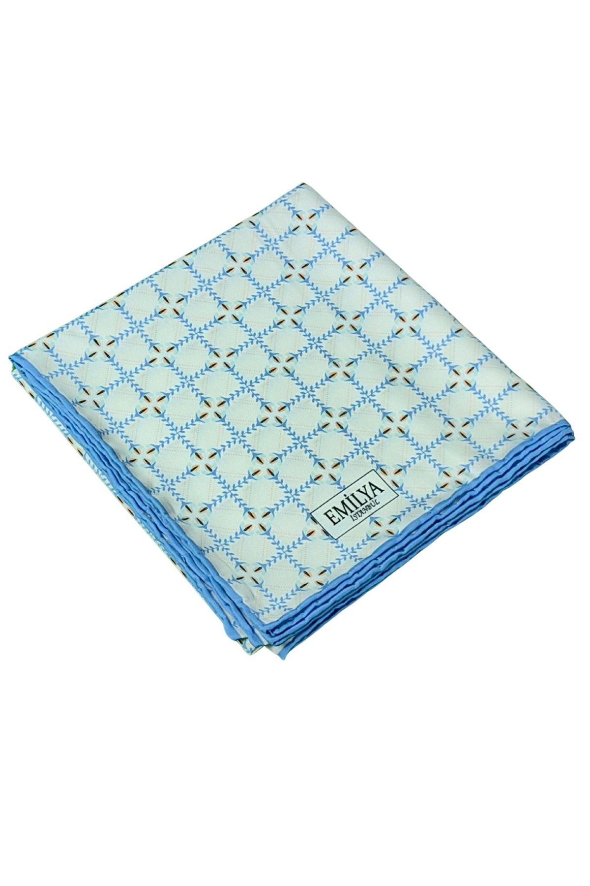 mim eşarp Emilya Rayon Desenli Eşarp 90x90 cm