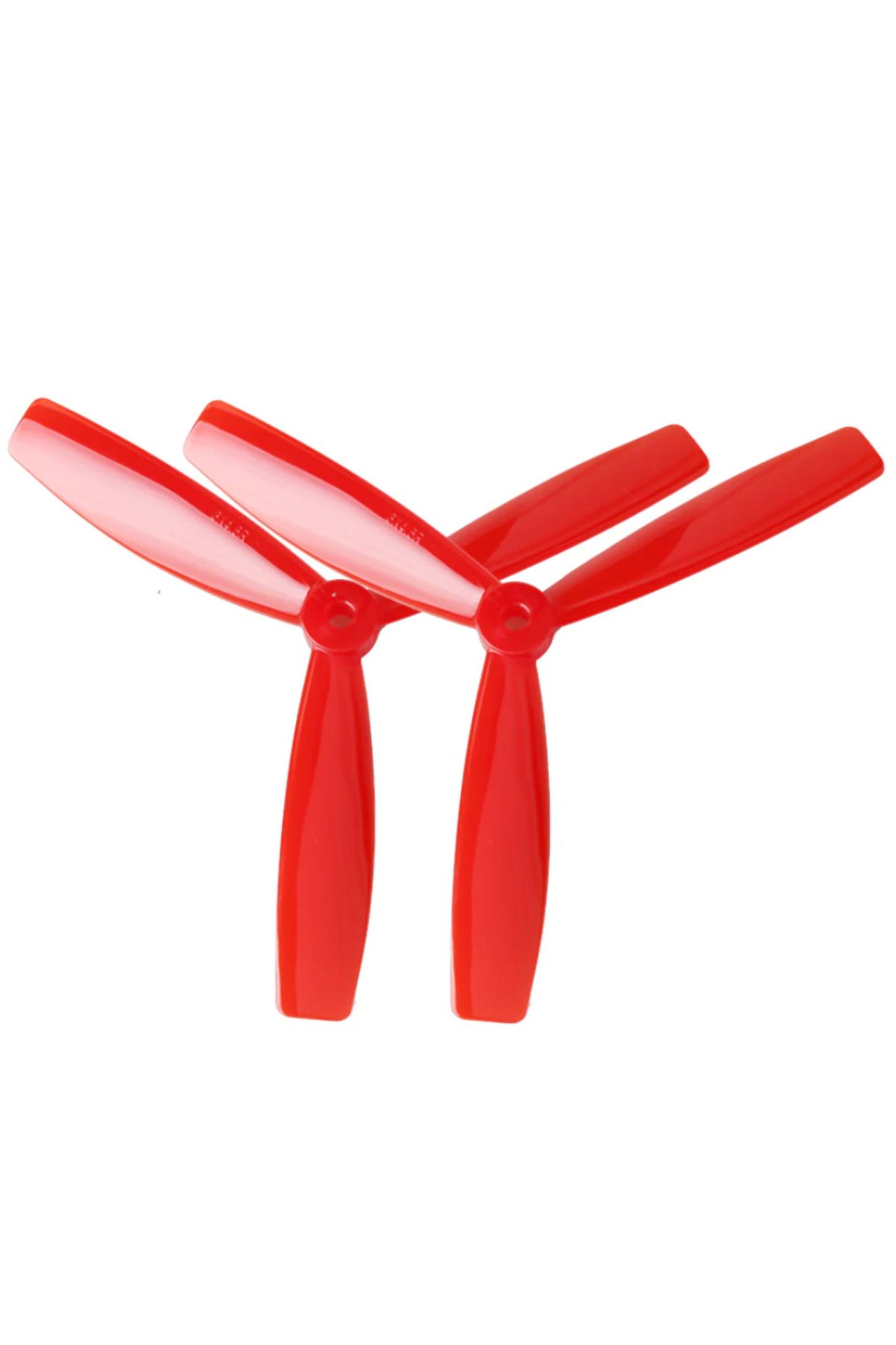 Yıldız İHA 4x4 5x3 Prop Pervane 3 bıçaklı CW - CCW Kırmızı
