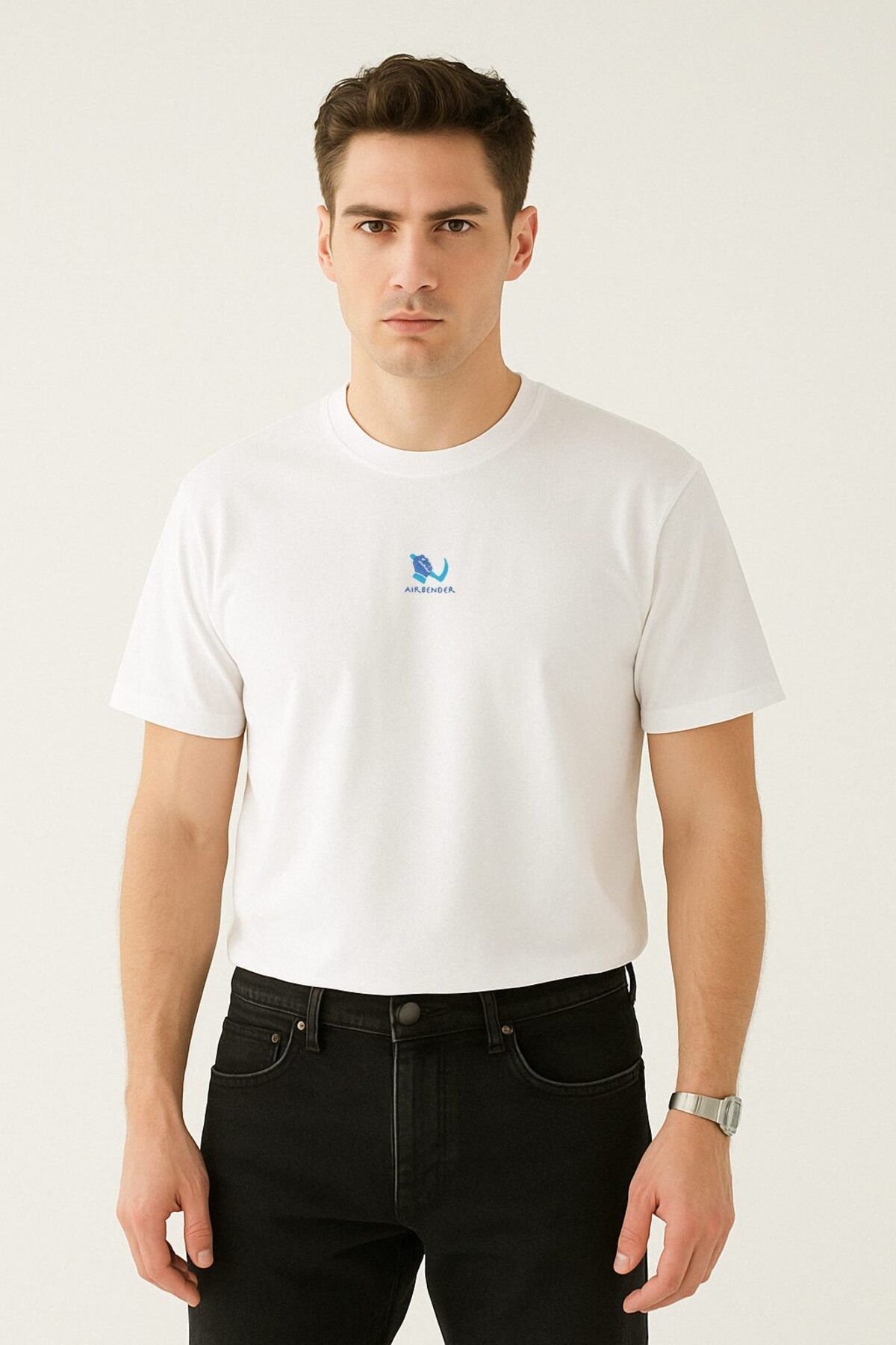 Vita Atelier 'Airbender 2.0 ' Nakışlı, Erkek Regular Tshirt