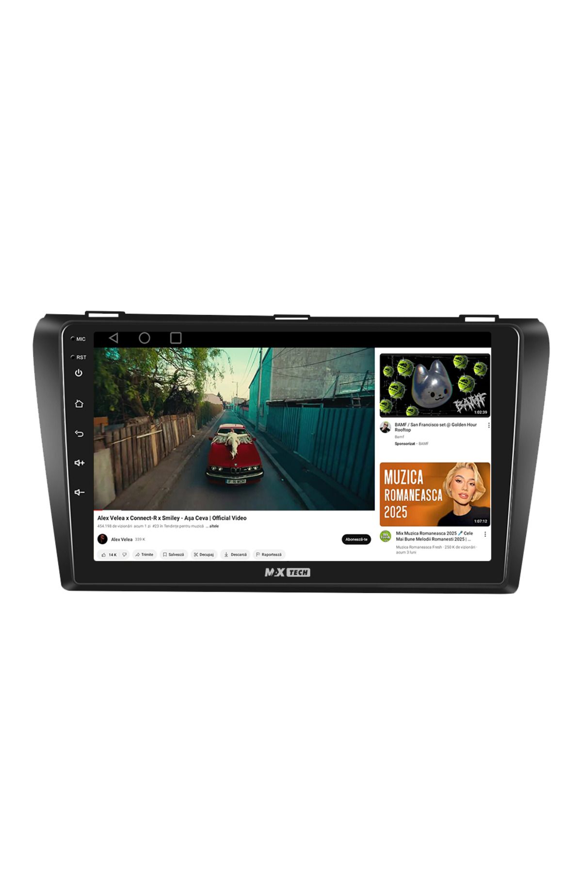 MaxTech-Navigation Mazda 3 2006-2012 dedicated, 8 GB Ram 128 GB Rom OctaCore, Carplay & Android auto, 9" 13