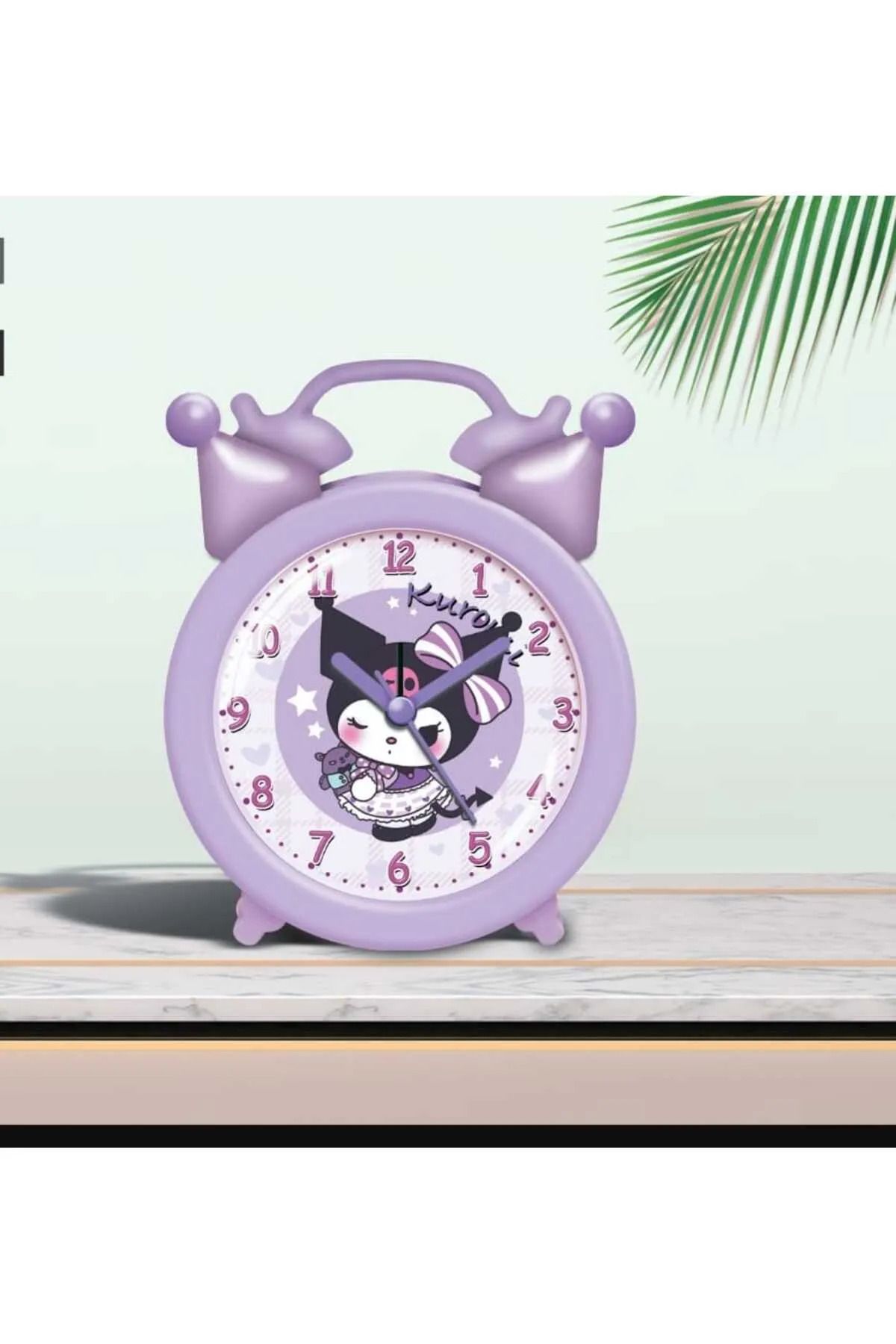 Saatistan Sevimli Pembe Çalar Saat, Sessiz Masa ve Başucu Saati, Alarm ve Hediye Seçeneği