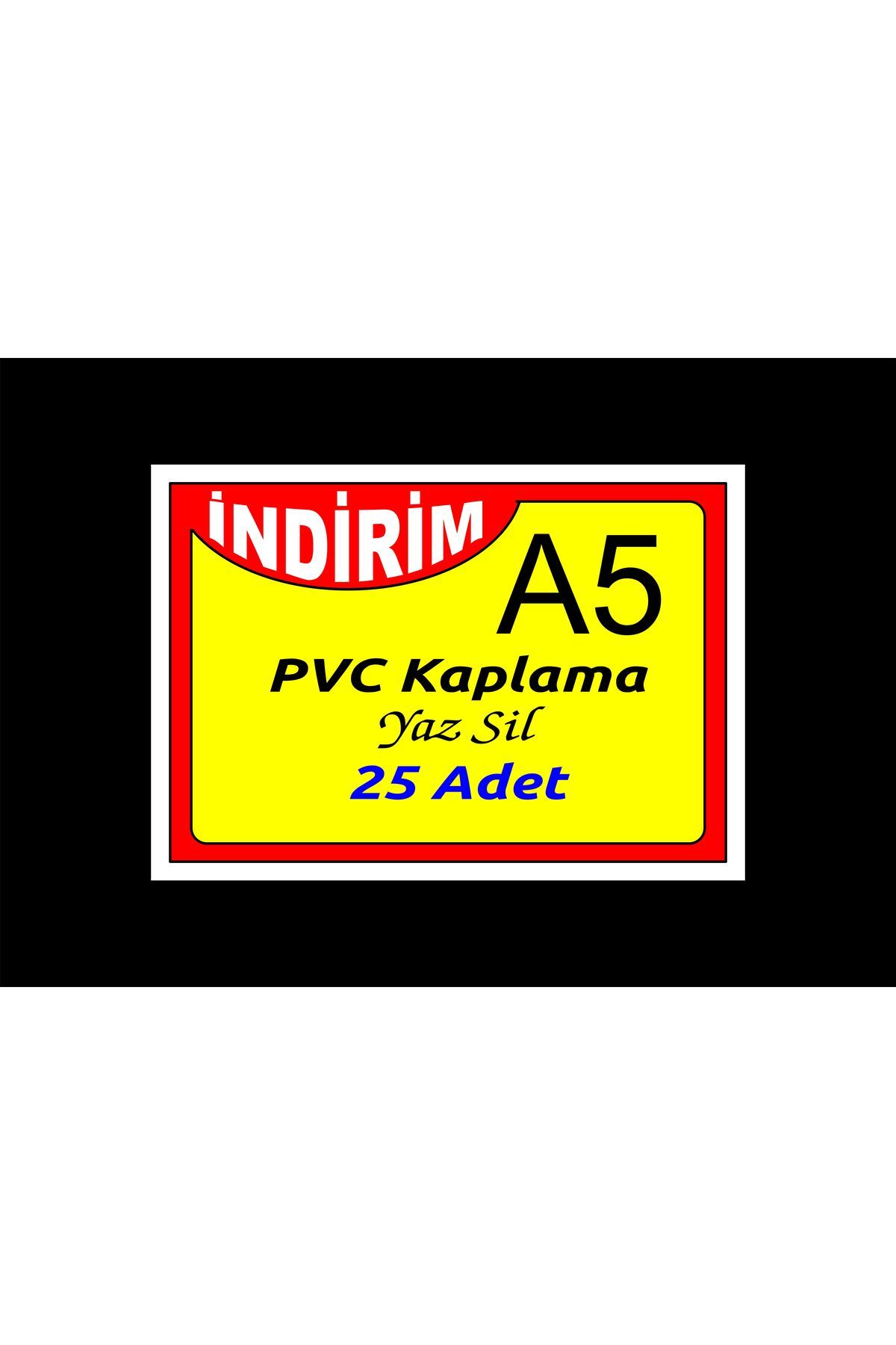 CYS ETİKET Pvc Laminasyon Kaplamalı 14.5 X 21 Cm SARI ZEMİNLİ Indirim Promosyon Fiyat Etiketi 25 Adet