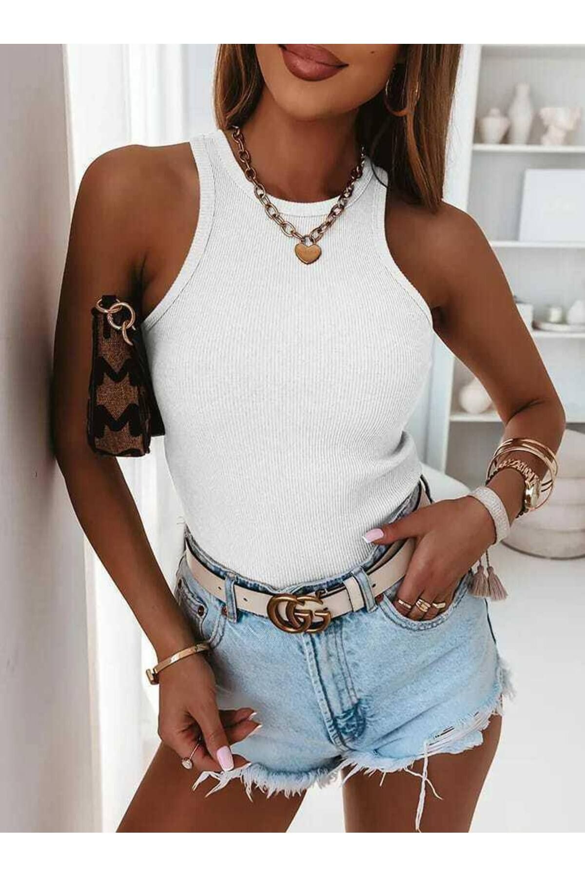 Alparla Boutique Halter Yaka Atlet
