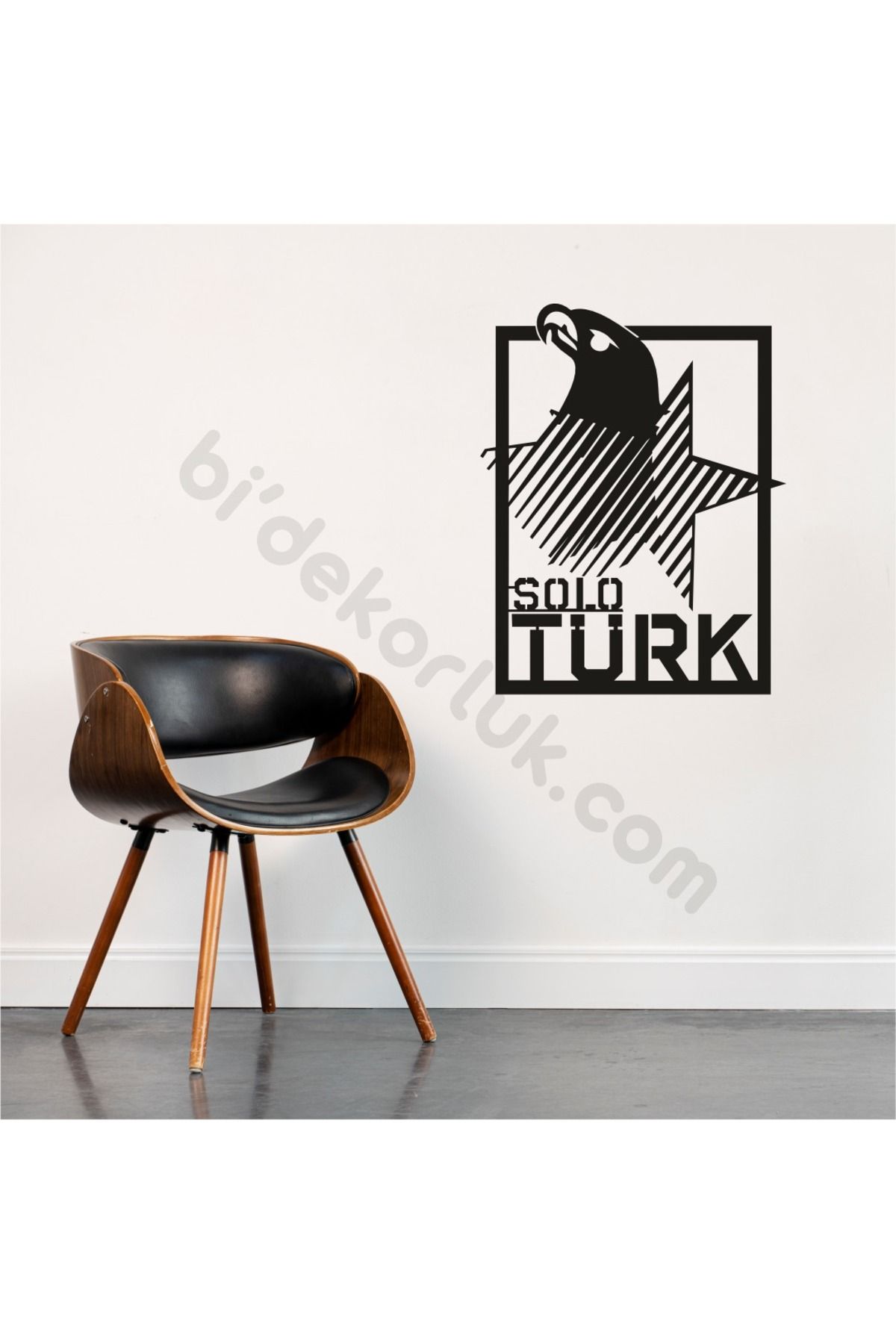 Baskı Durağım Solo Türk Temalı Duvar Tablosu
