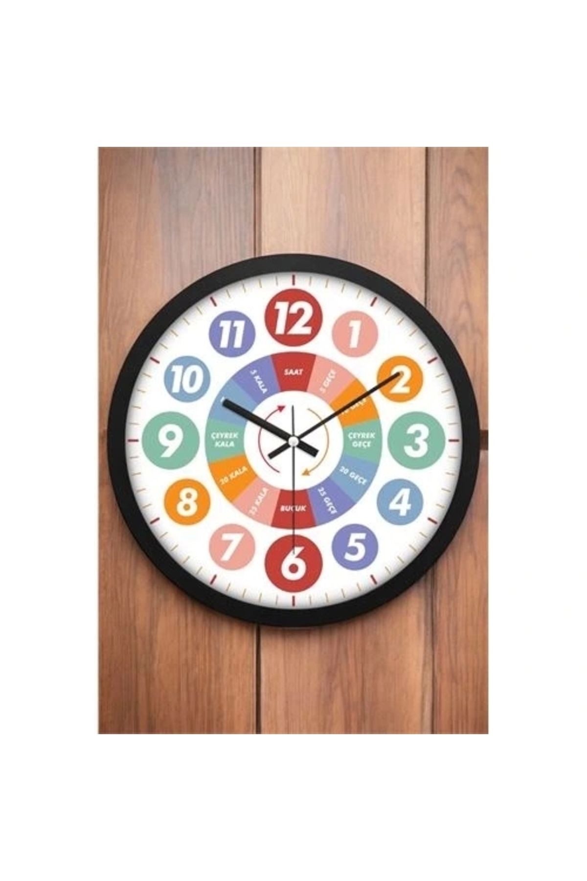 Saatistan Şık 31 cm Duvar Saati Emores Tasarımı, modern ve estetik dekorasyon için ideal.