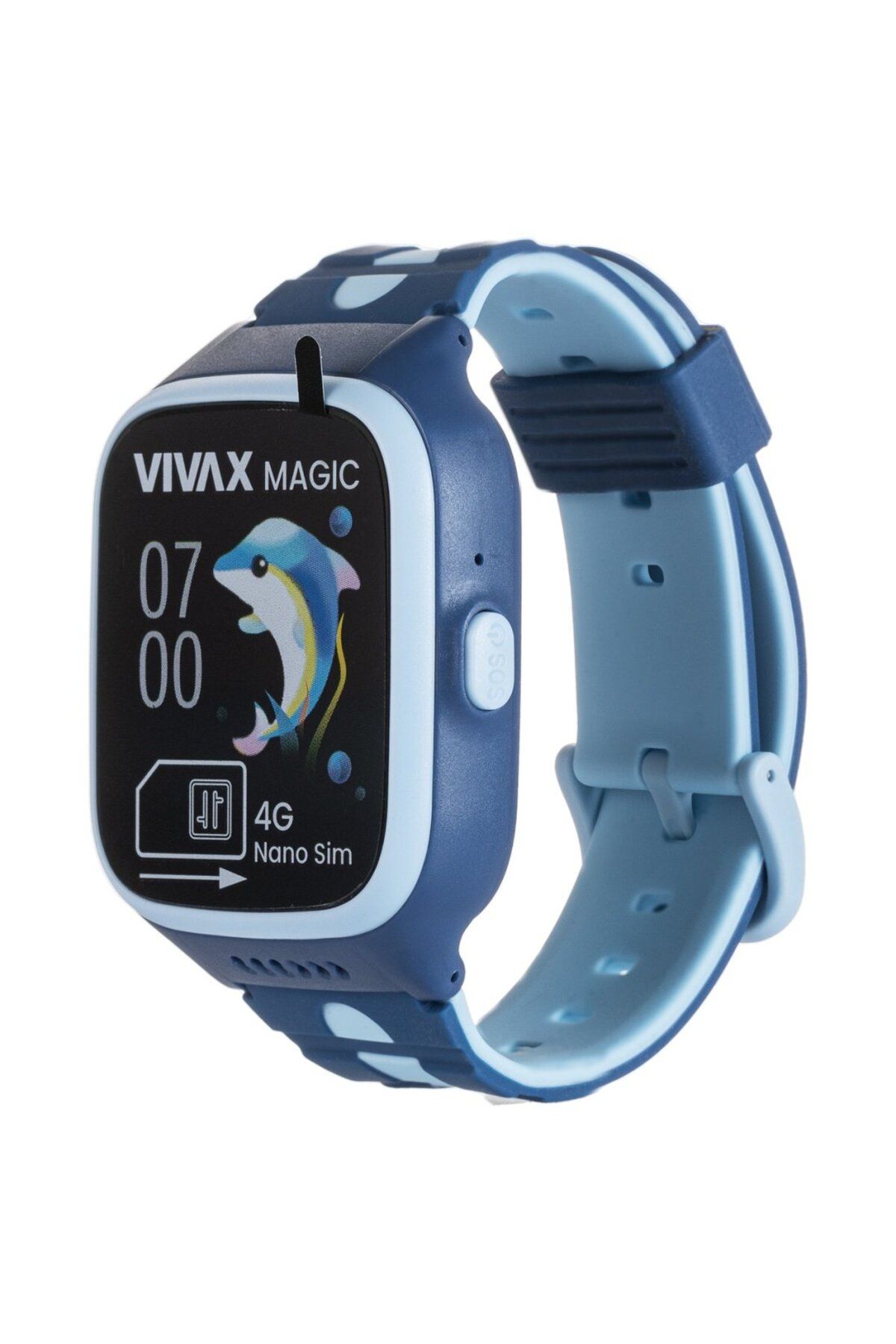 Vivax Oliva-Ceas inteligent pentru copii Vivax 4G MAGIC, Bluetooth 5.1, rezistență la apă, procesor ARM Cortex-R5, 64GB, albastru 3