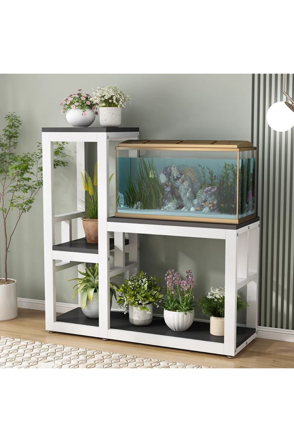 anka design LOKİ RAFLI AKVARYUM SEHPASI
