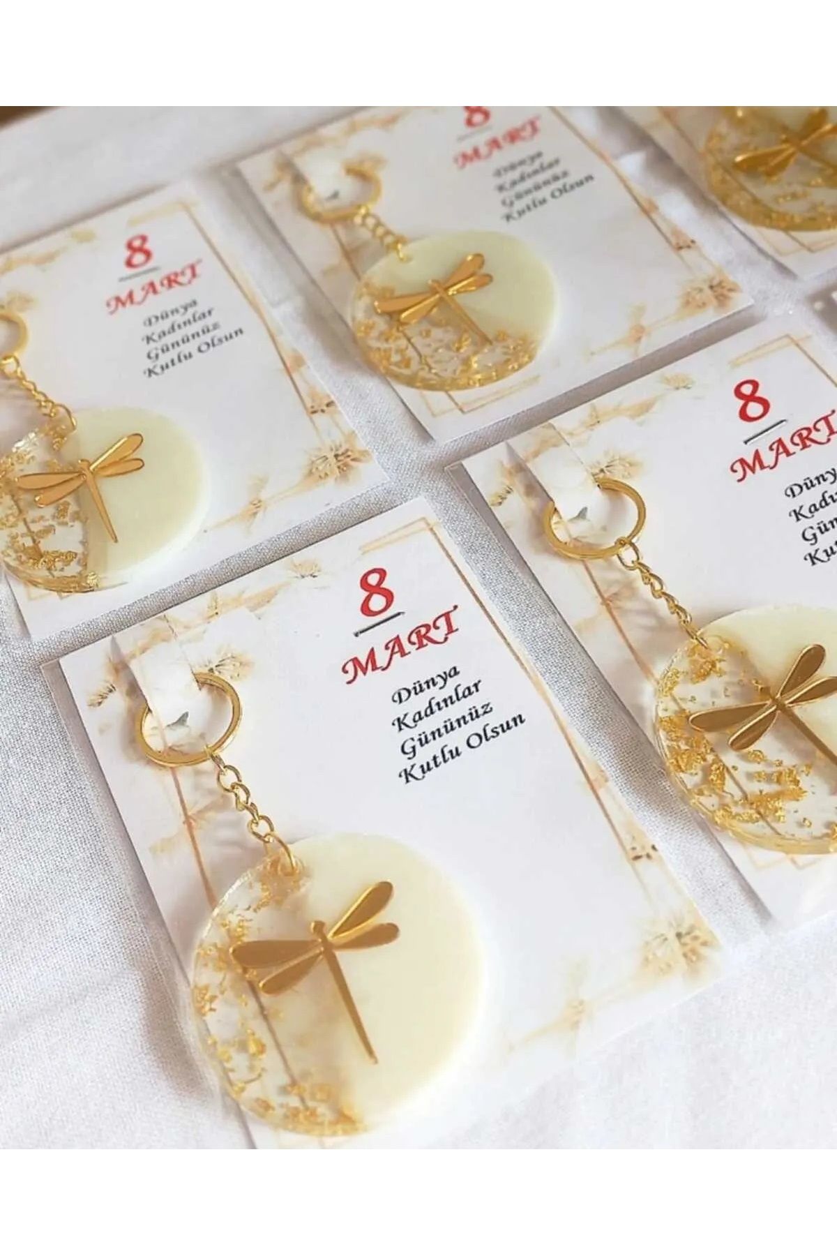 sarı gelin home konsept Nikah Hediyesi.30 Adet Epoksi Anahtarlık.kartlı Ve Jelatinlidir..