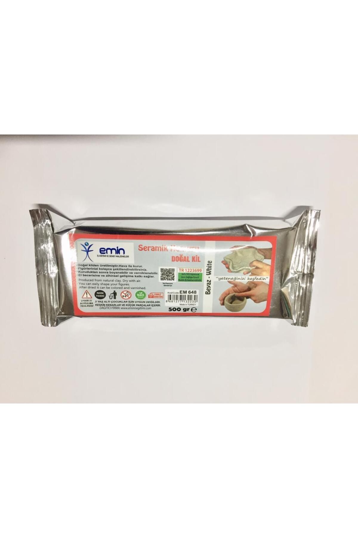 ehobici Beyaz Kil Seramik Hamuru 500gr