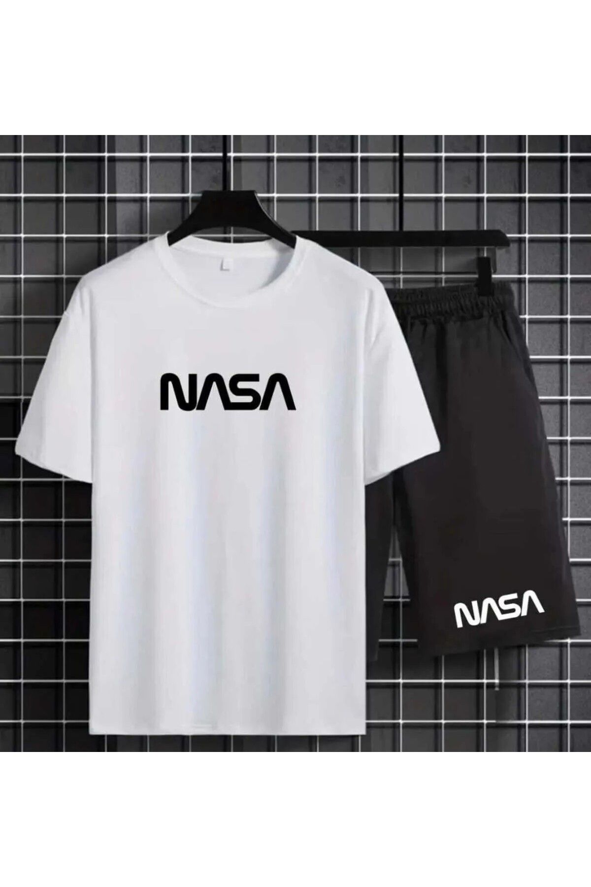 Gutsy TİŞÖRT ŞORT ERKEK TAKIM NASA BASKILI