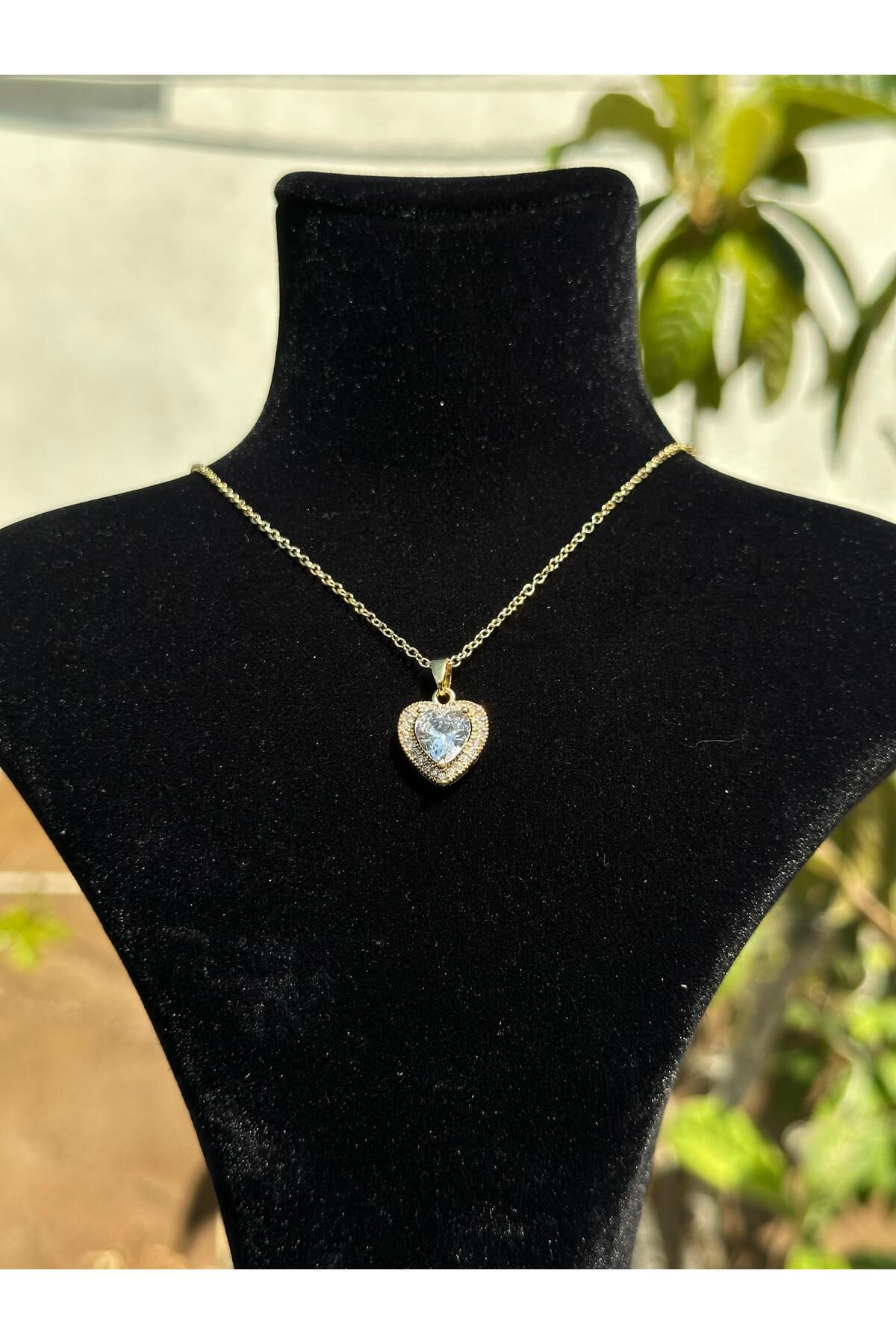 SIENAL COLLECTION Kalpli Çelik Kolye