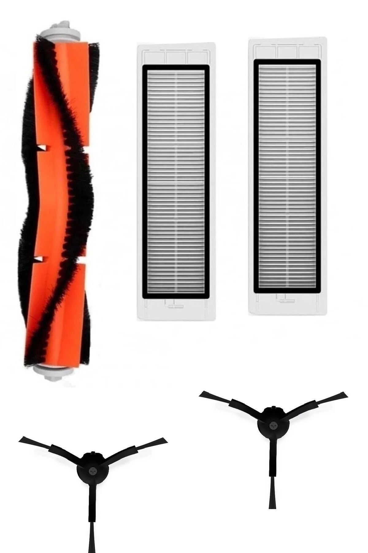 teknotrust Uyumlu Süpürge ve Temizlik Seti, Siyah, Model: SDJQR02RR