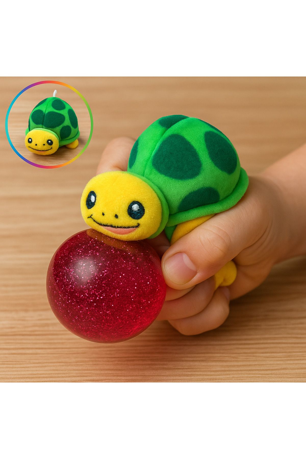 TOYFEST Plush Bubble Yumuşak Baloncuklu Asorti Hayvanlar - Sıkınca Ağızdan Balon Çıkıyor Seri Model 16