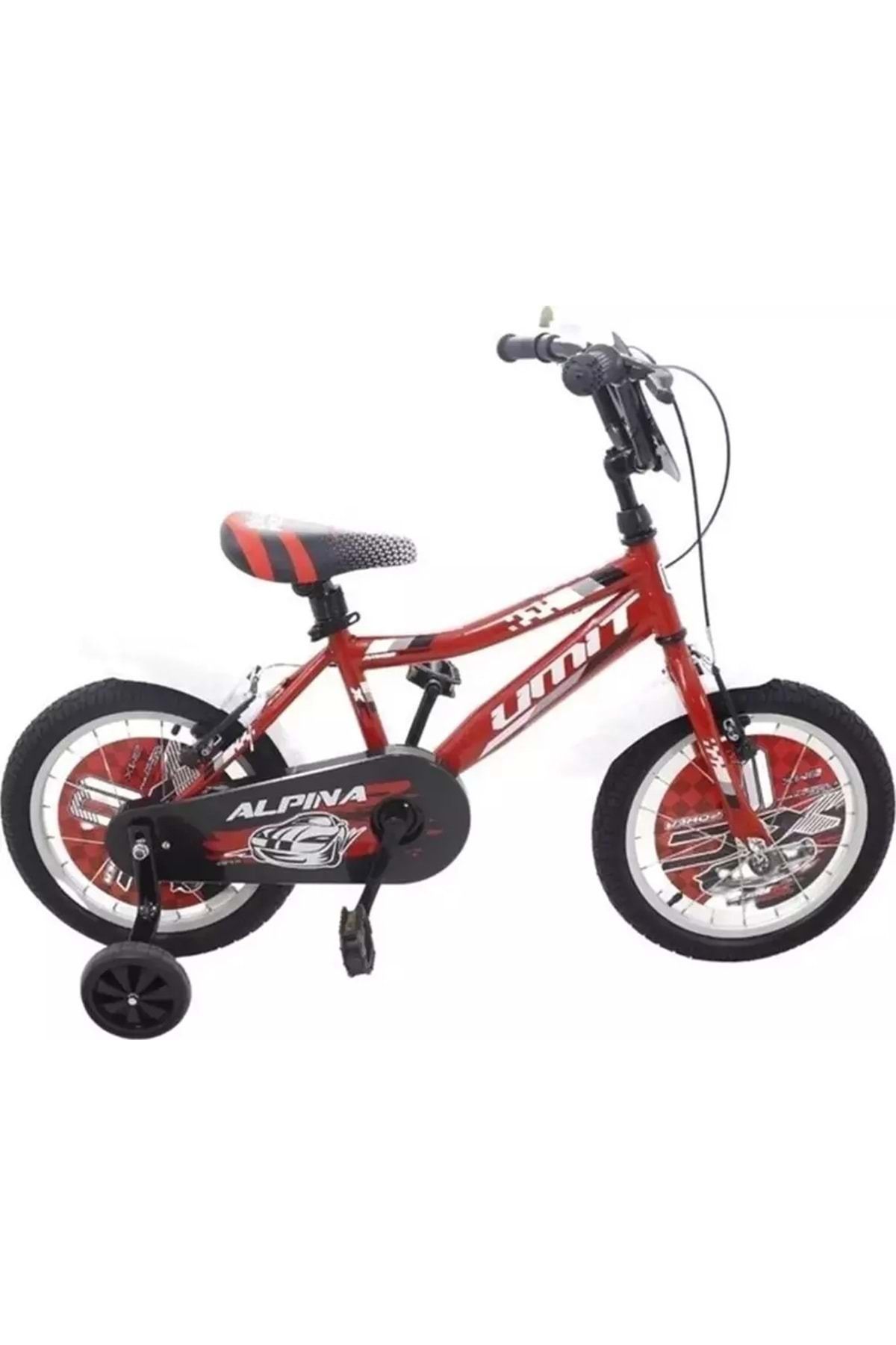 Elioure 16 ALPINA BMX Erkek Bisiklet Kırmızı, Dayanıklı ve Hızlı Spor Aracı